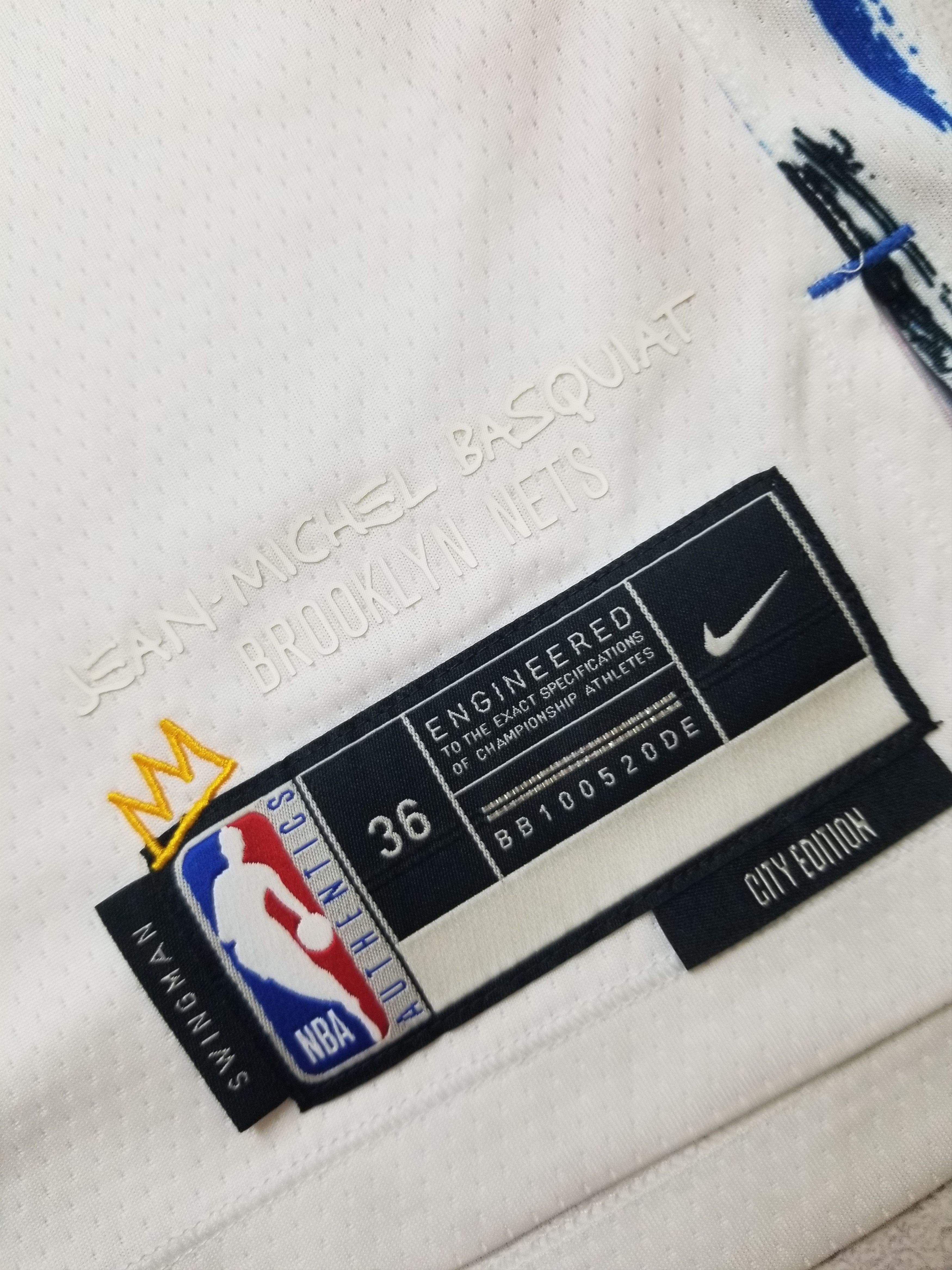 Nike Kevin Durant Brooklyn Nets City Edition Swingman NBA Jersey Size US XS / EU 42 / 0 - 15 Thumbnail