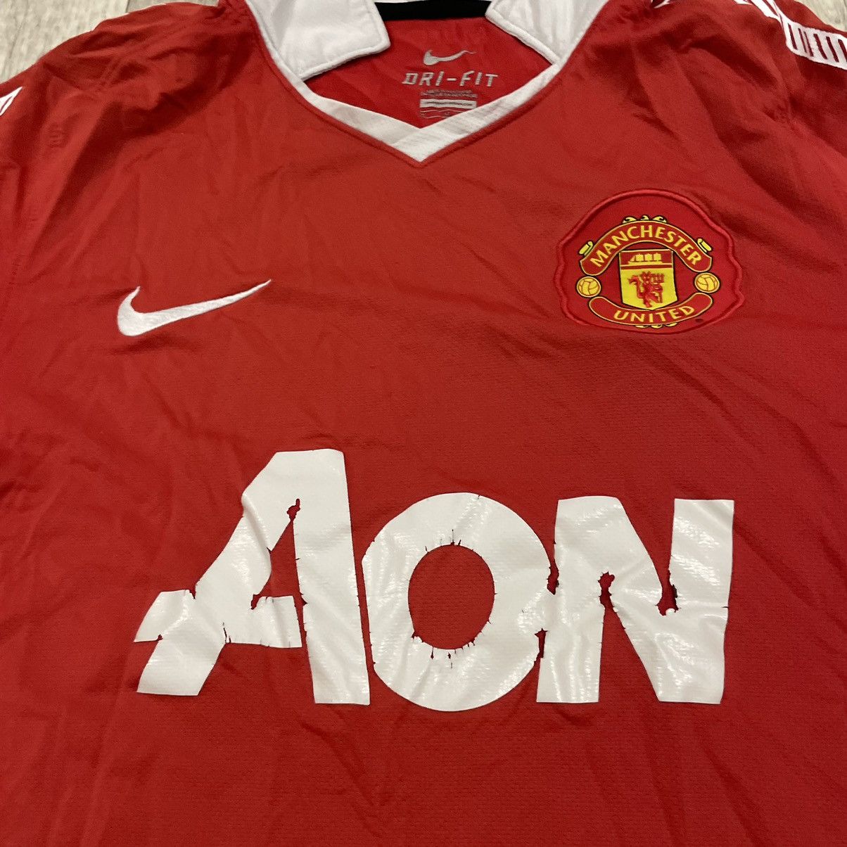 Nike × Vintage PRO Nike Manchester United Jersey Champions PREMIER League Size US M / EU 48-50 / 2 - 4 Thumbnail