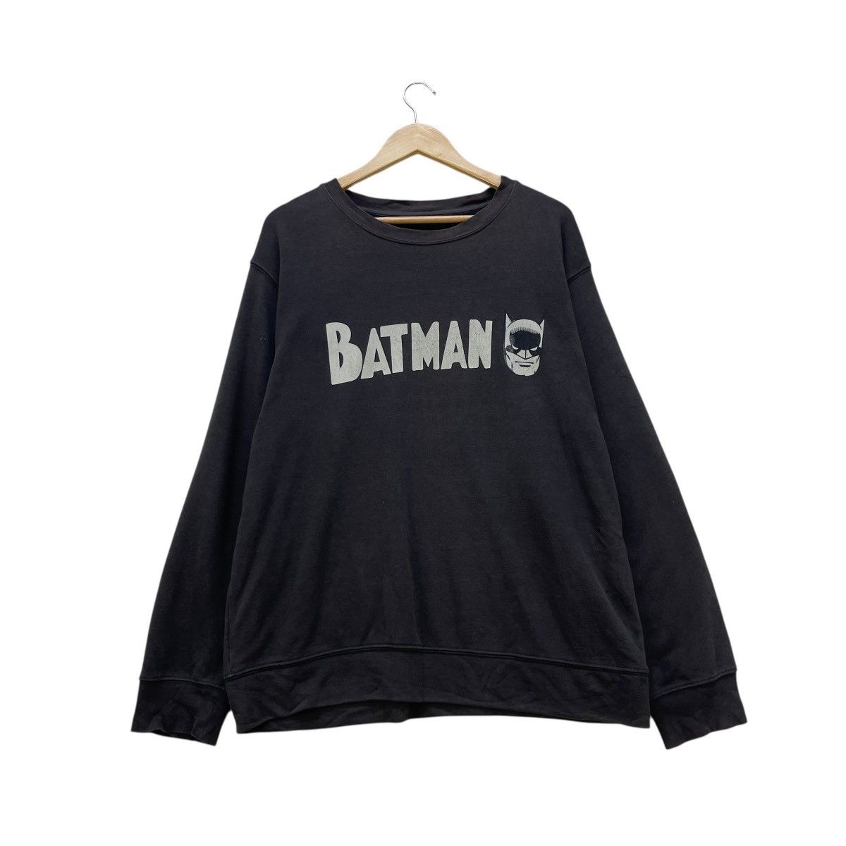 Cartoon Network 💥Batman Big Logo Crewneckneck Pullover Sweatshirt Size US M / EU 48-50 / 2 - 1 Thumbnail