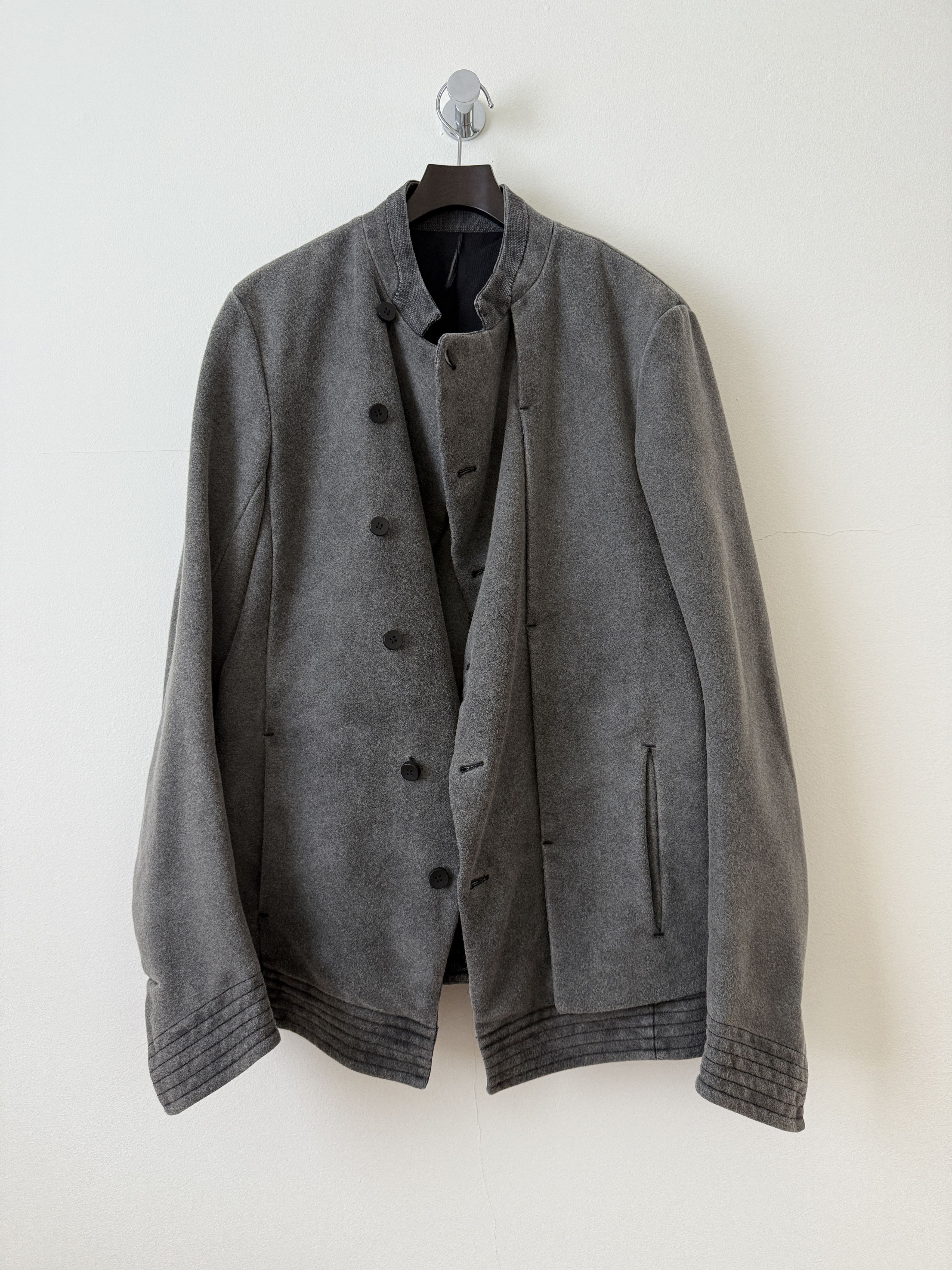 Masnada Wool Asymmetrical Peacoat Size US M / EU 48-50 / 2 - 3 Thumbnail