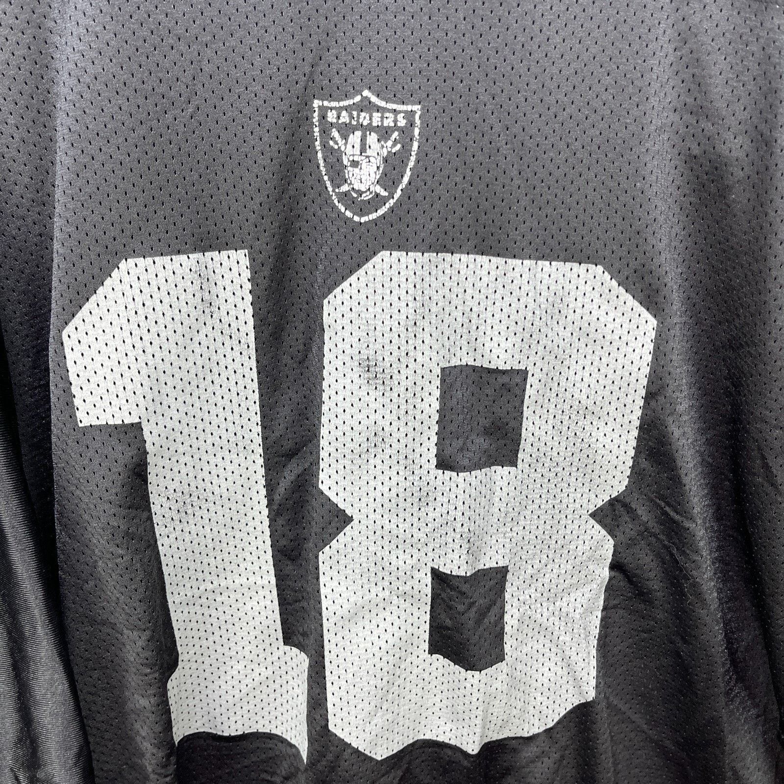 Reebok × Vintage Vintage Oakland Raiders NFL Randy Moss Reebok Jersey 2XL Size ONE SIZE - 3 Thumbnail