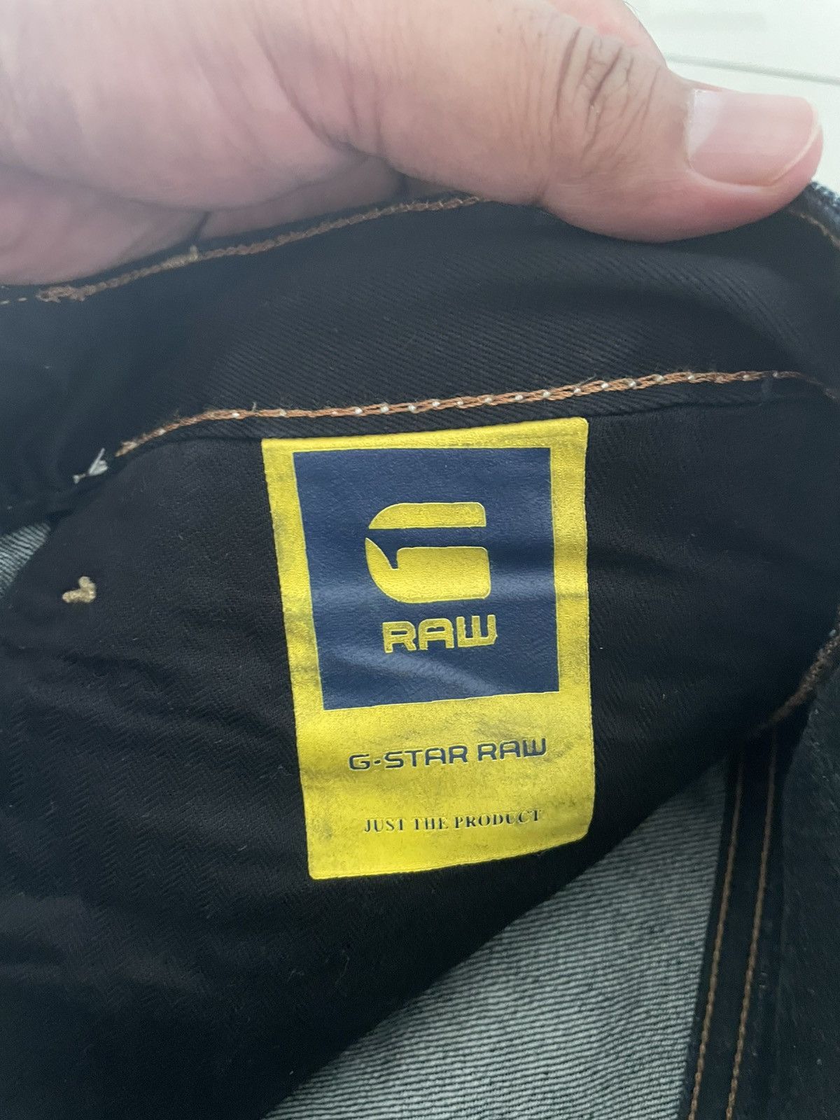 G-Star Final Drop‼️ G-Star Raw Selvedge Essentials Denim (25-020) Size US 32 / EU 48 - 21 Thumbnail