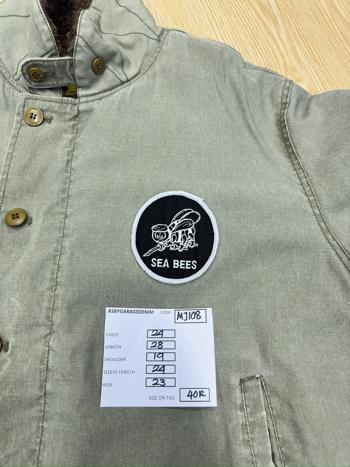 Vintage Vintage Union Made Us Navy Sea Bees Jacket MJ108 Size US M / EU 48-50 / 2 - 12 Thumbnail
