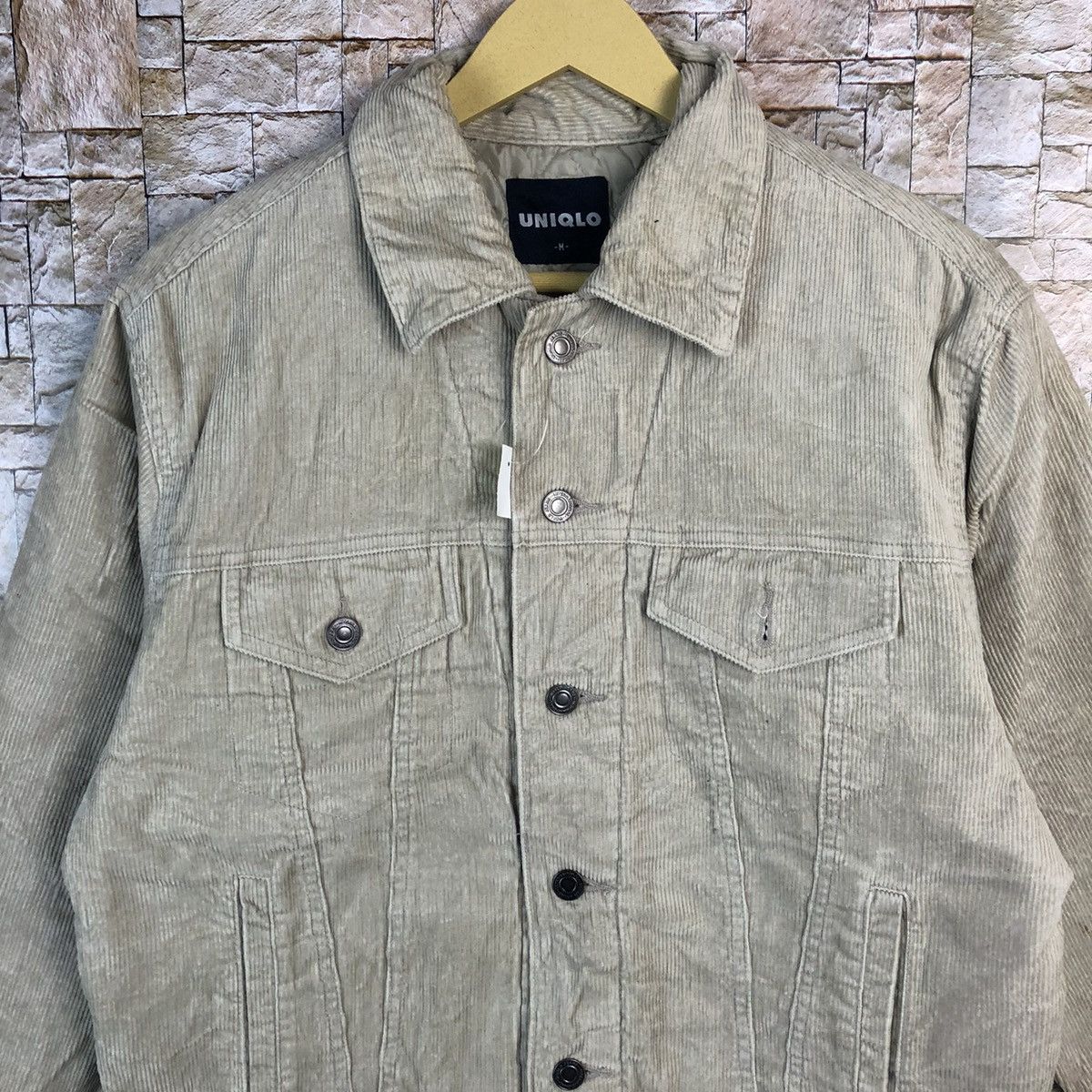 Uniqlo Uniqlo Brown Conduroy jacket vintage #A522 Size US M / EU 48-50 / 2 - 5 Thumbnail