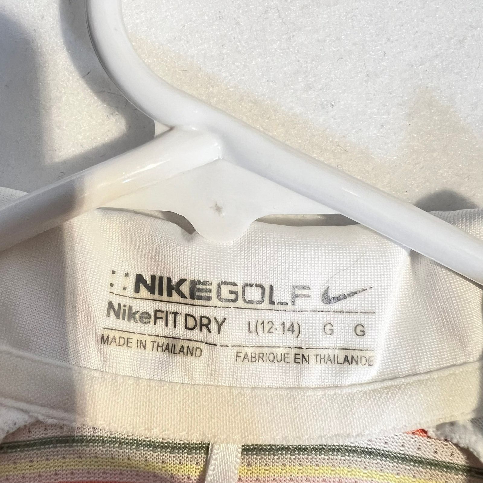 Nike Nike Golf Fit Dry 1/4 Zip Polo Woman L 12-14 Wicking Pastel Size L / US 10 / IT 46 - 2 Thumbnail