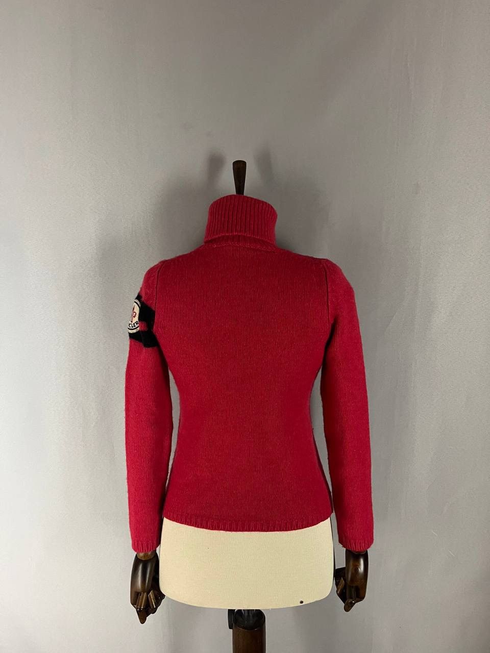 Moncler Moncler Red Sweater Size S / US 4 / IT 40 - 8 Thumbnail