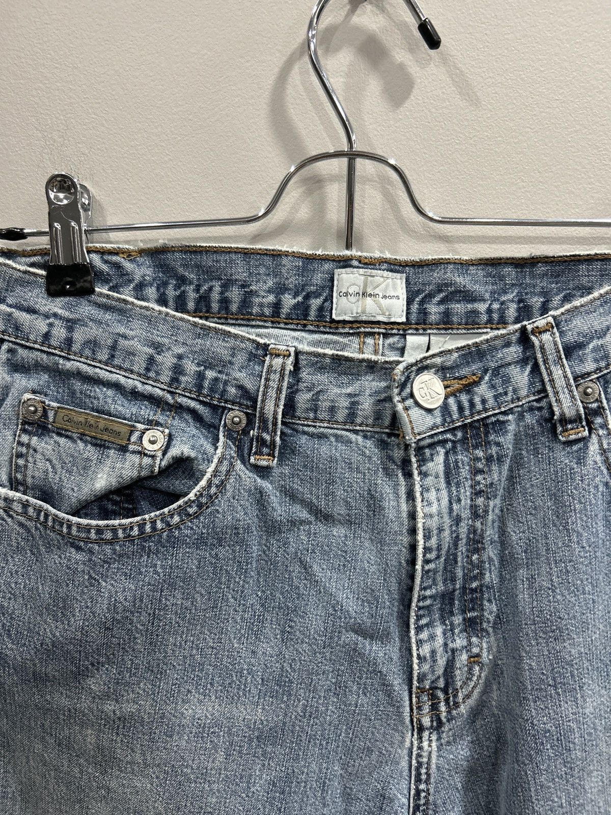 Calvin Klein × Vintage Calvin Klein Blue Jeans Vintage Classic Size US 30 / EU 46 - 5 Thumbnail