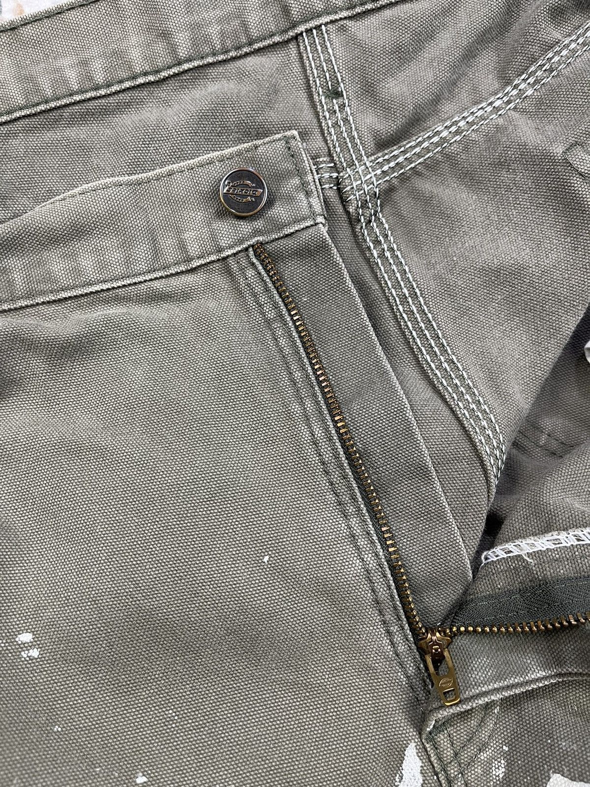 Dickies Vintage Dickies Painted Carpenter Worker Pants Size US 36 / EU 52 - 16 Thumbnail