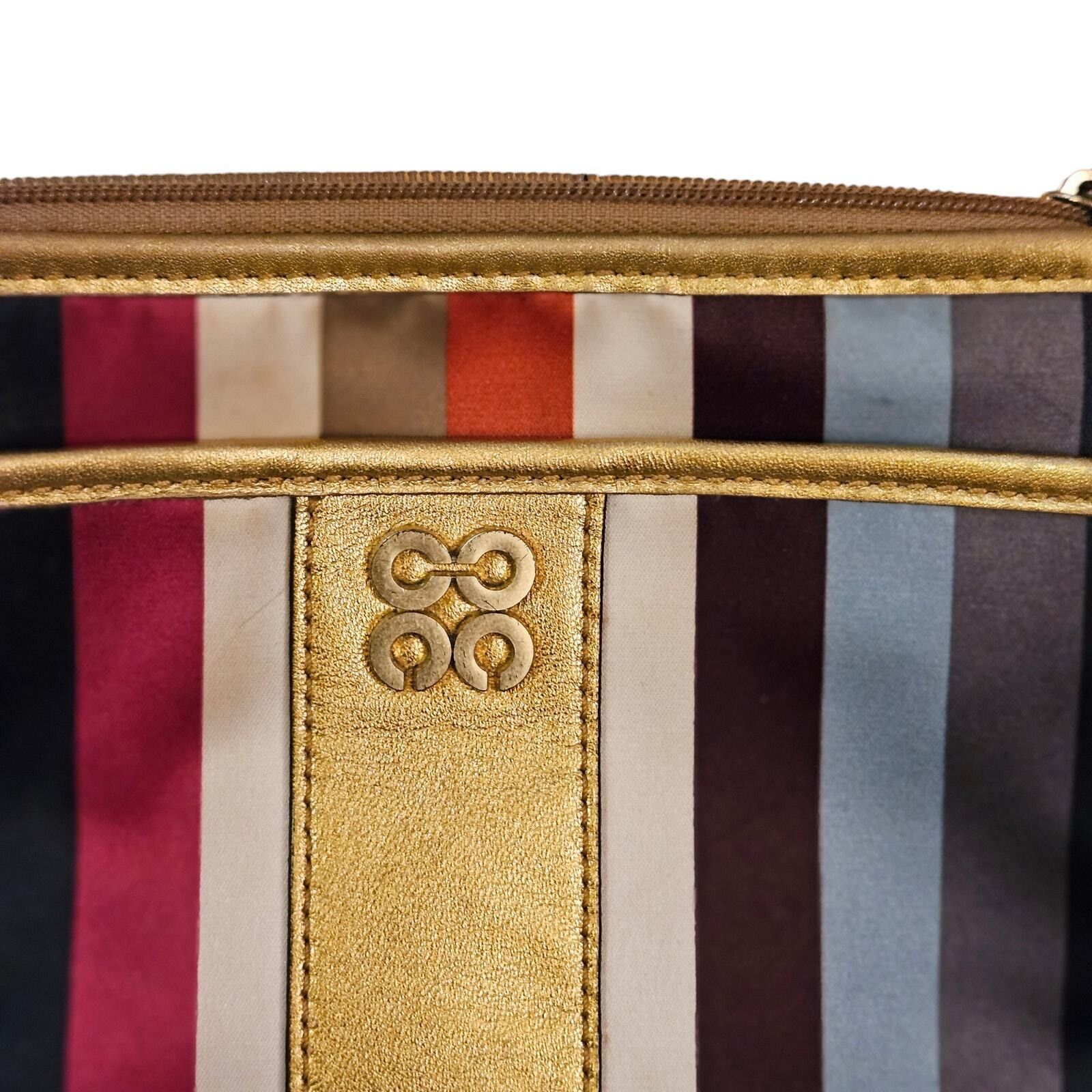 Coach Coach Legacy Stripe Crossbody Swing Bag Swingpack Purse Size ONE SIZE - 4 Thumbnail