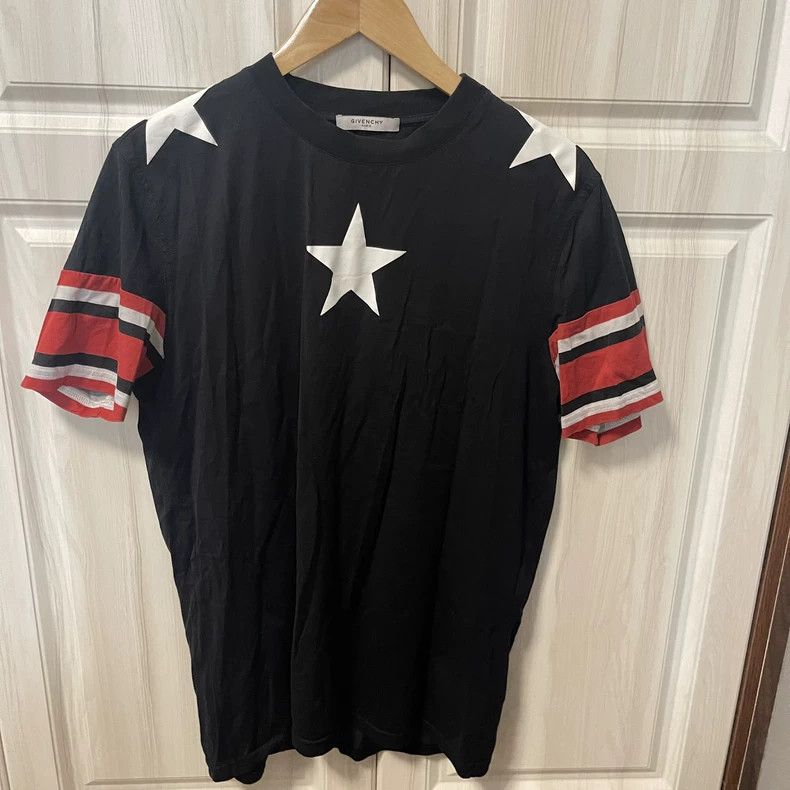 Givenchy Star Print Short Sleeve T-Shirt - dmc