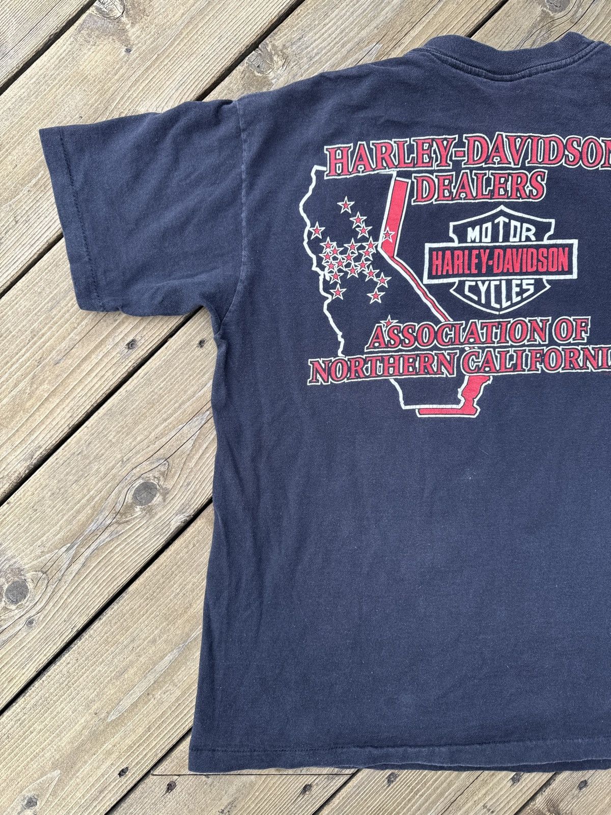 Harley Davidson Vintage 1992 Harley Davidson Carson City Fall Run T Shirt XL Size US XL / EU 56 / 4 - 10 Thumbnail