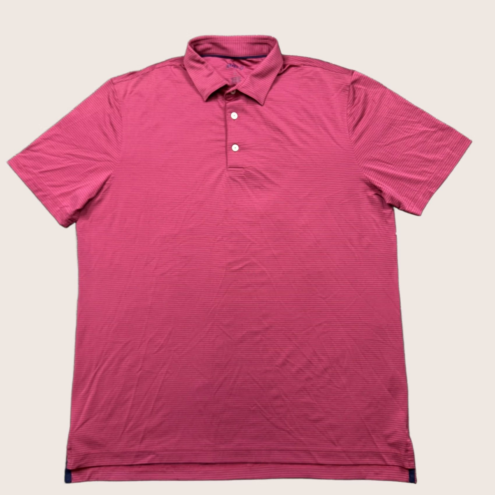 johnnie-O johnnie-O Polo Shirt Mens Size L Pink Short Sleeve Collared Lightweight Preppy Sports Golf Shirt Size US L / EU 52-54 / 3 - 1 Thumbnail