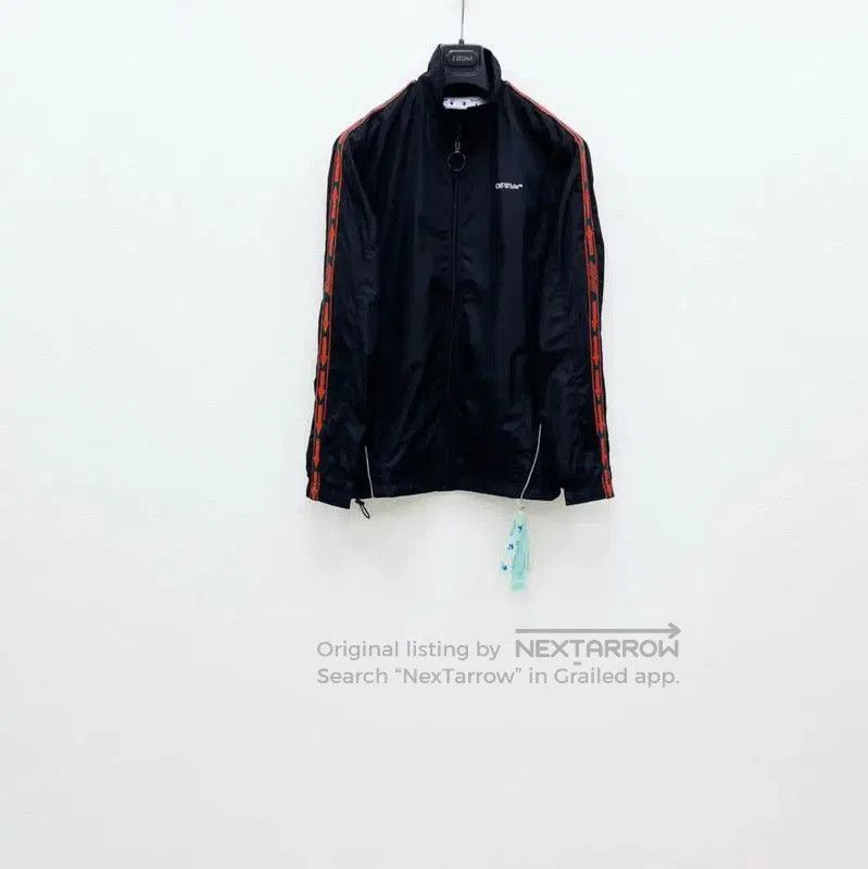 Off-White Men's Black Long Sleeve Jacket .