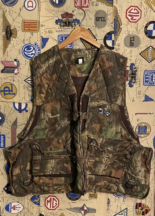 Vintage Vintage Mossy Oak Camo Fishing Vest