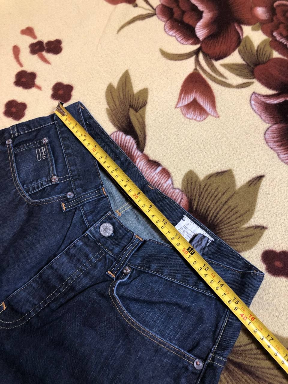 G-Star G Star Raw 3301 Slim Straight Jean Blue Button Fly Size US 30 / EU 46 - 12 Thumbnail