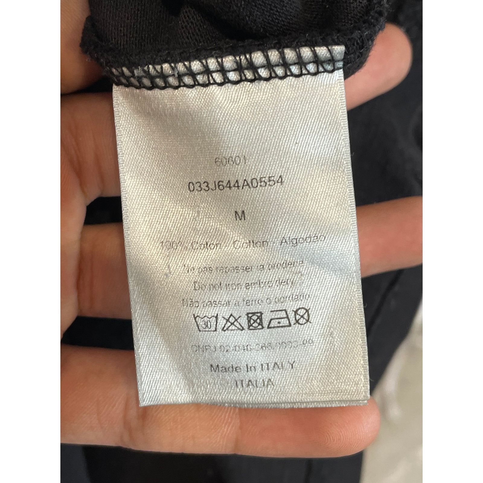 Dior Dior Stussy Bee Tee Black Used Medium Size US M / EU 48-50 / 2 - 3 Thumbnail