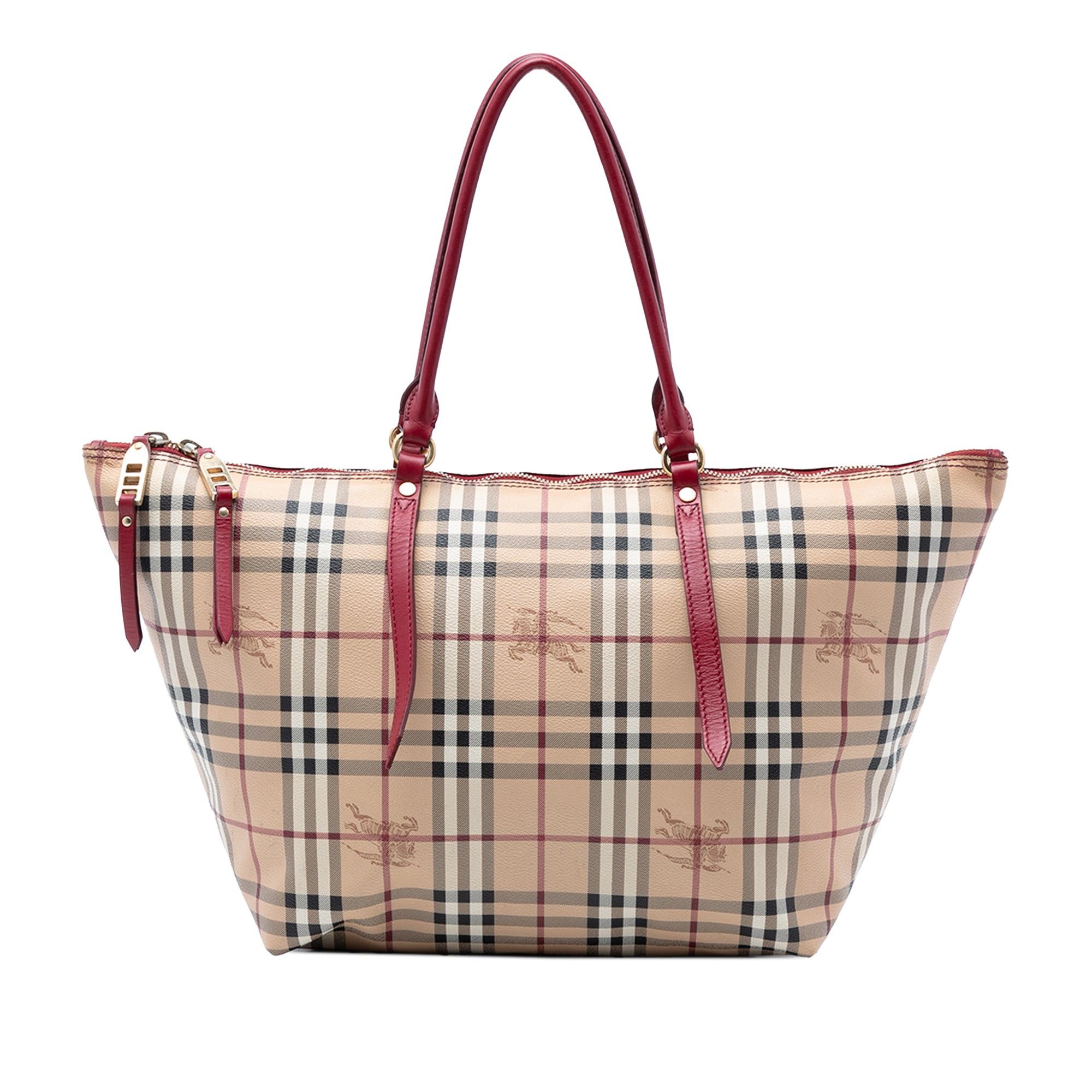 Burberry Medium Haymarket Check Coated Canvas Salisbury Tote Size ONE SIZE - 1 Thumbnail
