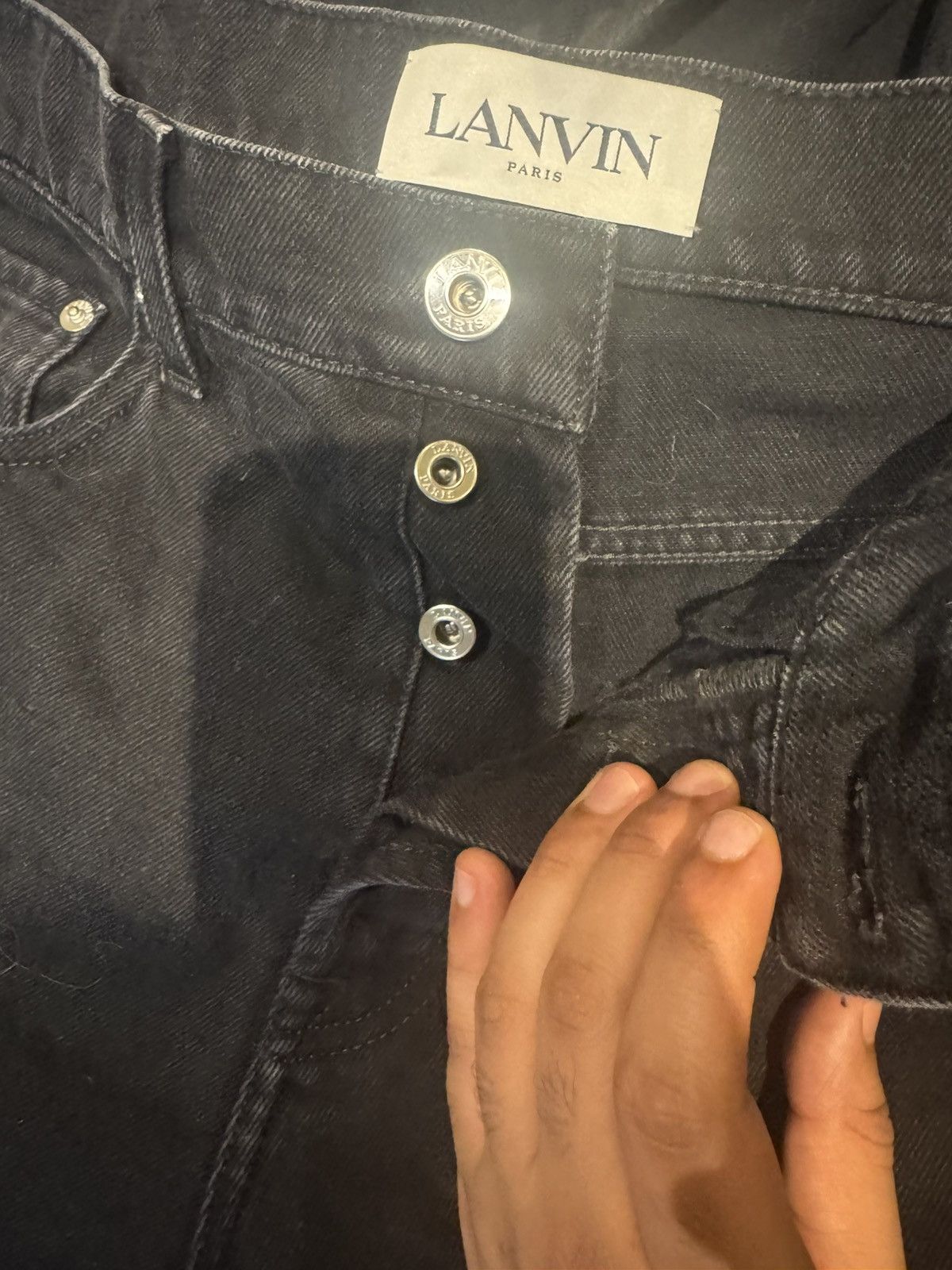 Lanvin Lanvin twisted flare jeans Size US 32 / EU 48 - 2 Thumbnail