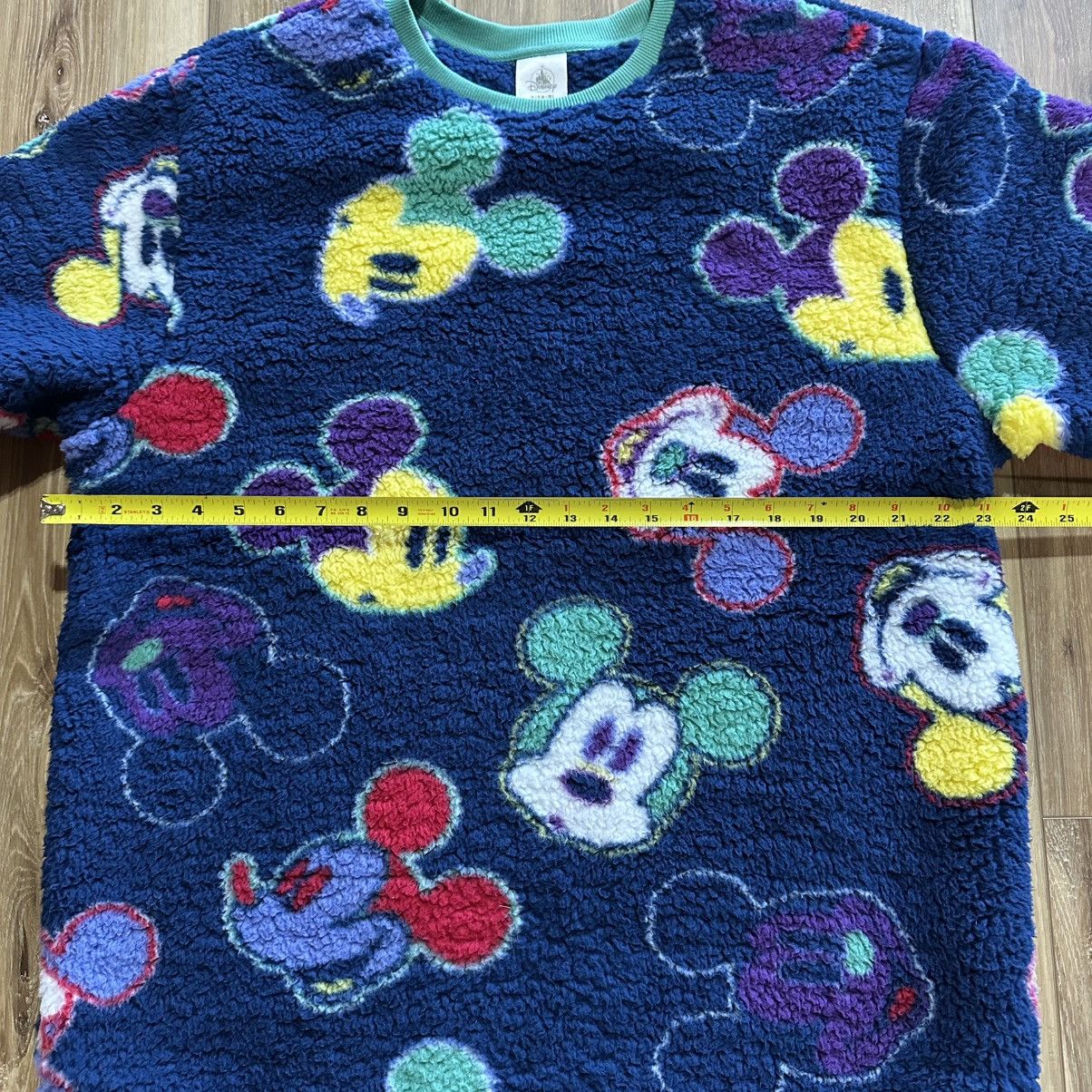 Disney Disney Mickey Mouse Multicolor Sherpa Fleece Sweater Size L / US 10 / IT 46 - 5 Thumbnail