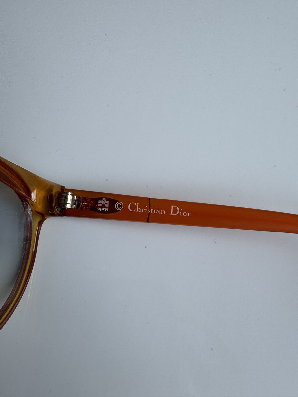 Christian Dior Monsieur Christian Dior Sunglasses Oversized Orang Gradient Retro Size ONE SIZE - 4 Thumbnail