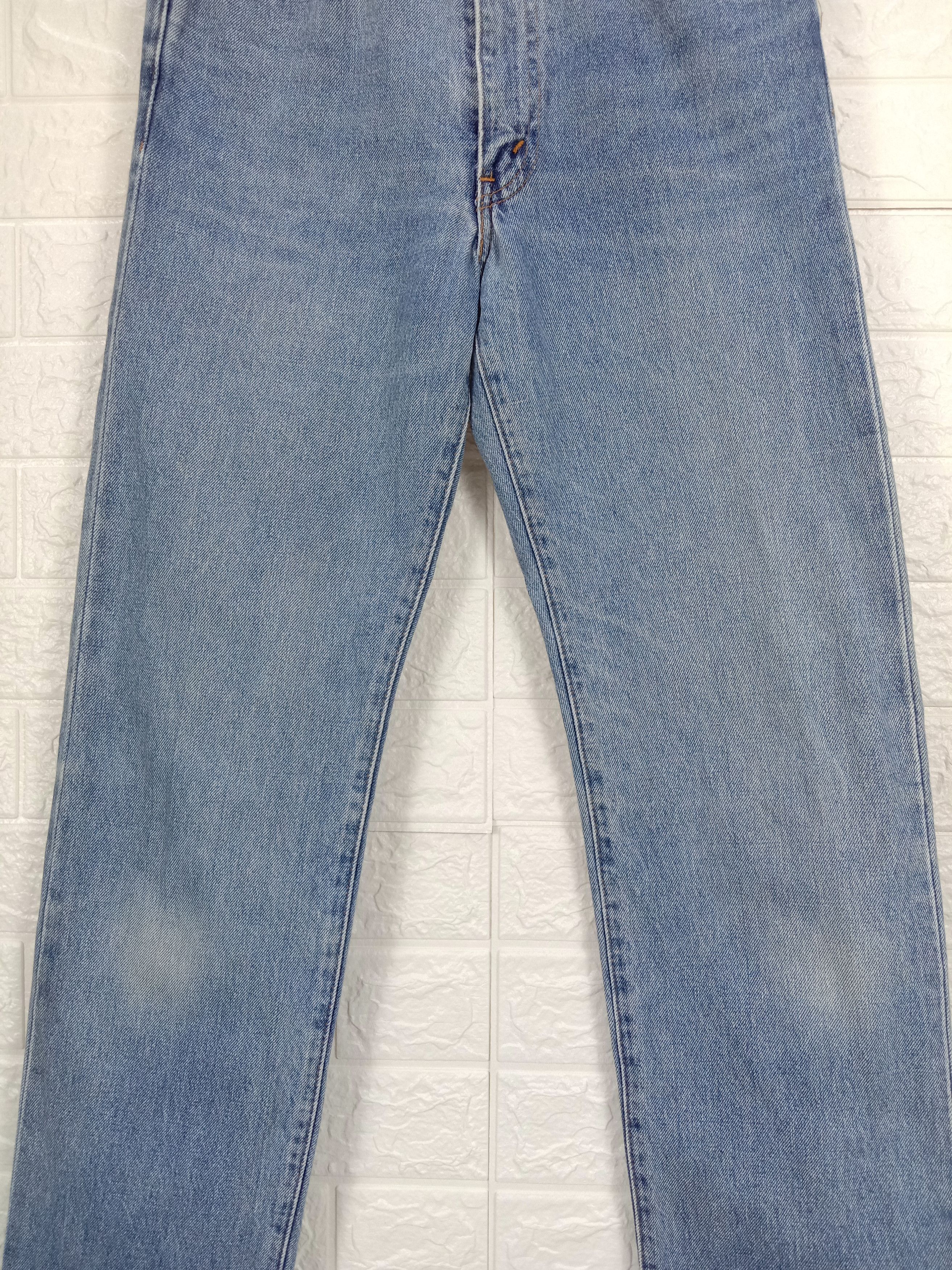 Levi's Vintage 90s Levi's 701 Big E Selvedge Jeans Blue Wash Denim Size 26" / US 2 / IT 38 - 3 Thumbnail