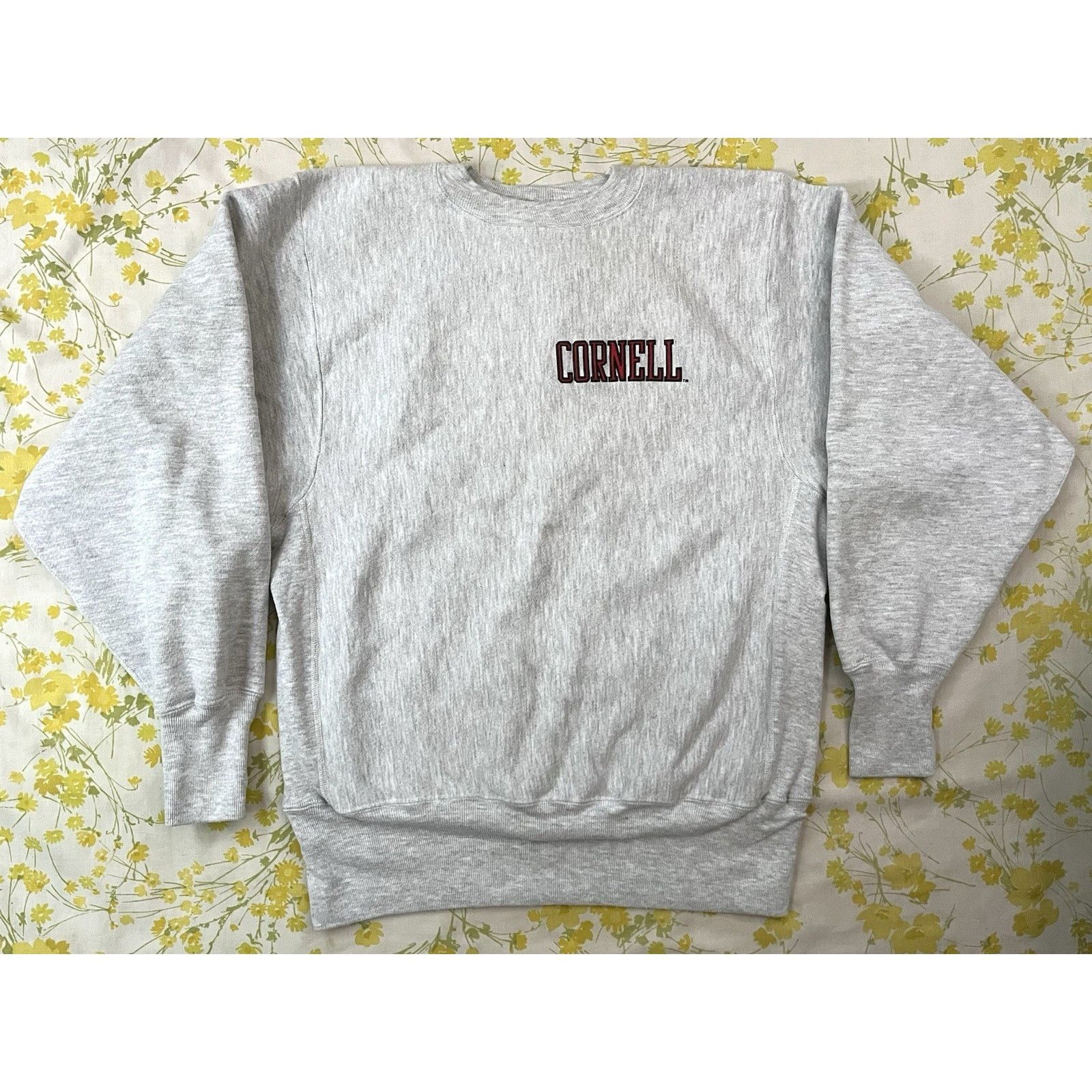 Champion × Vintage CORNELL UNIVERSITY Champion ReverseWeave Unisex M Sweatshirt Size US M / EU 48-50 / 2 - 2 Thumbnail
