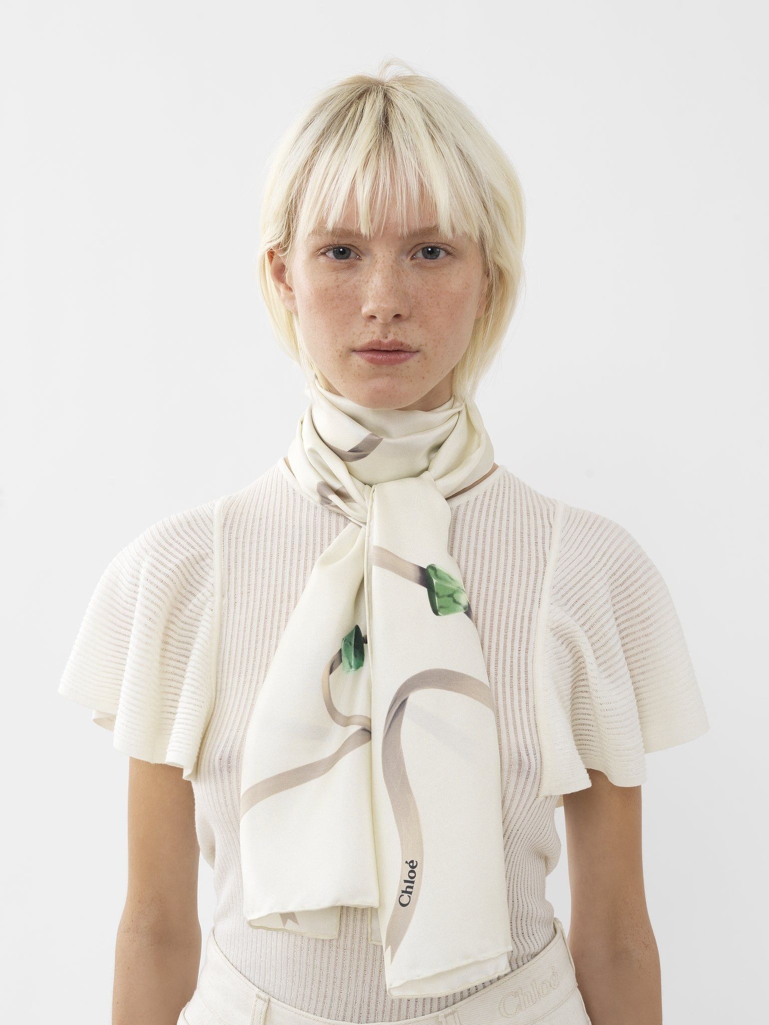 Chloe o1loc1c1024 Size: OS / Bondeau Scarf in Multicolor Size ONE SIZE - 2 Thumbnail