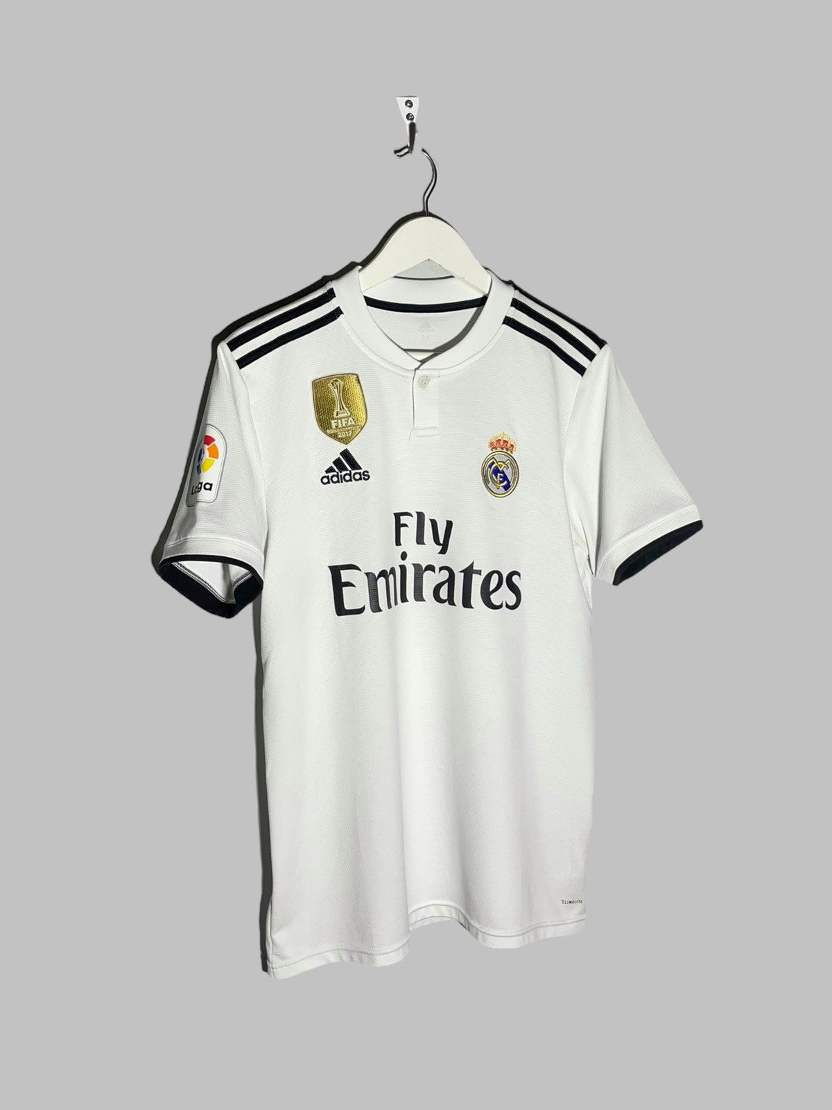 Adidas #20 Marco Asensio Real Madrid Adidas 2018/19 Home Jersey Size US M / EU 48-50 / 2 - 3 Thumbnail