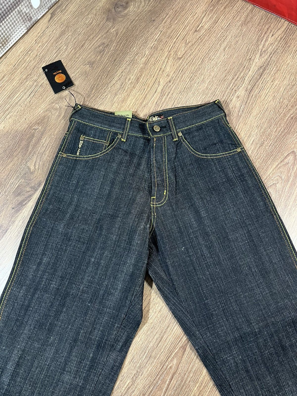 Japanese Brand × Vintage Vintage Money Talks Japanese Archival Evisu Style Jeans Size US 30 / EU 46 - 4 Thumbnail