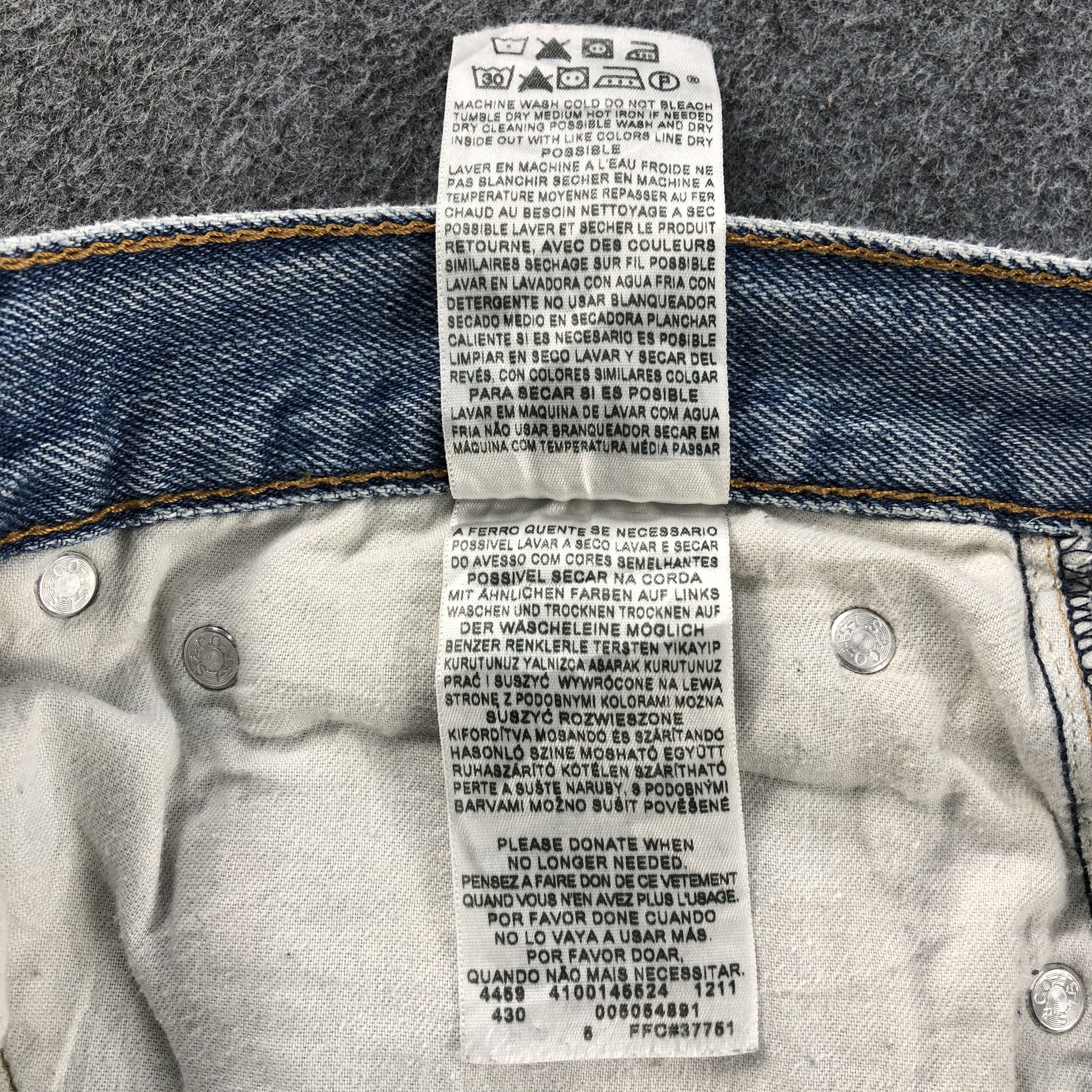 Levi's Vintage Levis 505 Jeans- J1320 Size US 36 / EU 52 - 12 Thumbnail