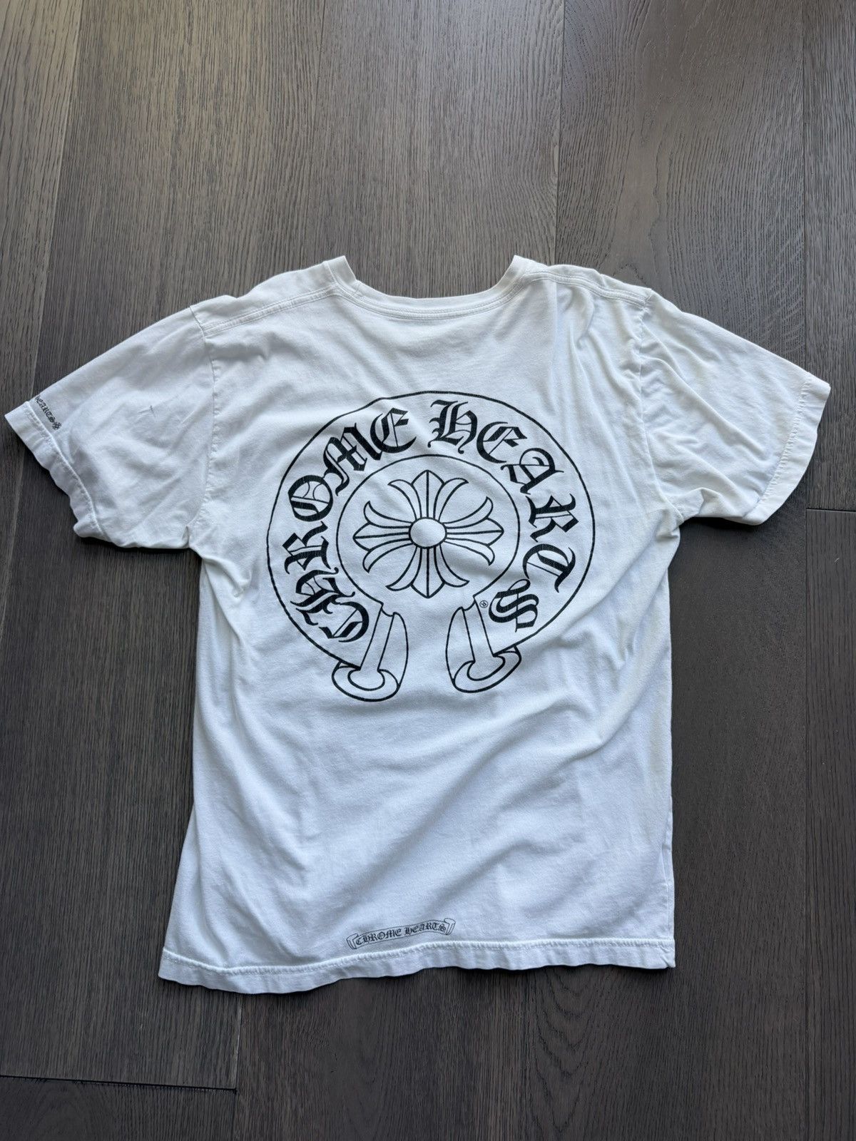 Chrome Hearts Horseshoe White T Shirt