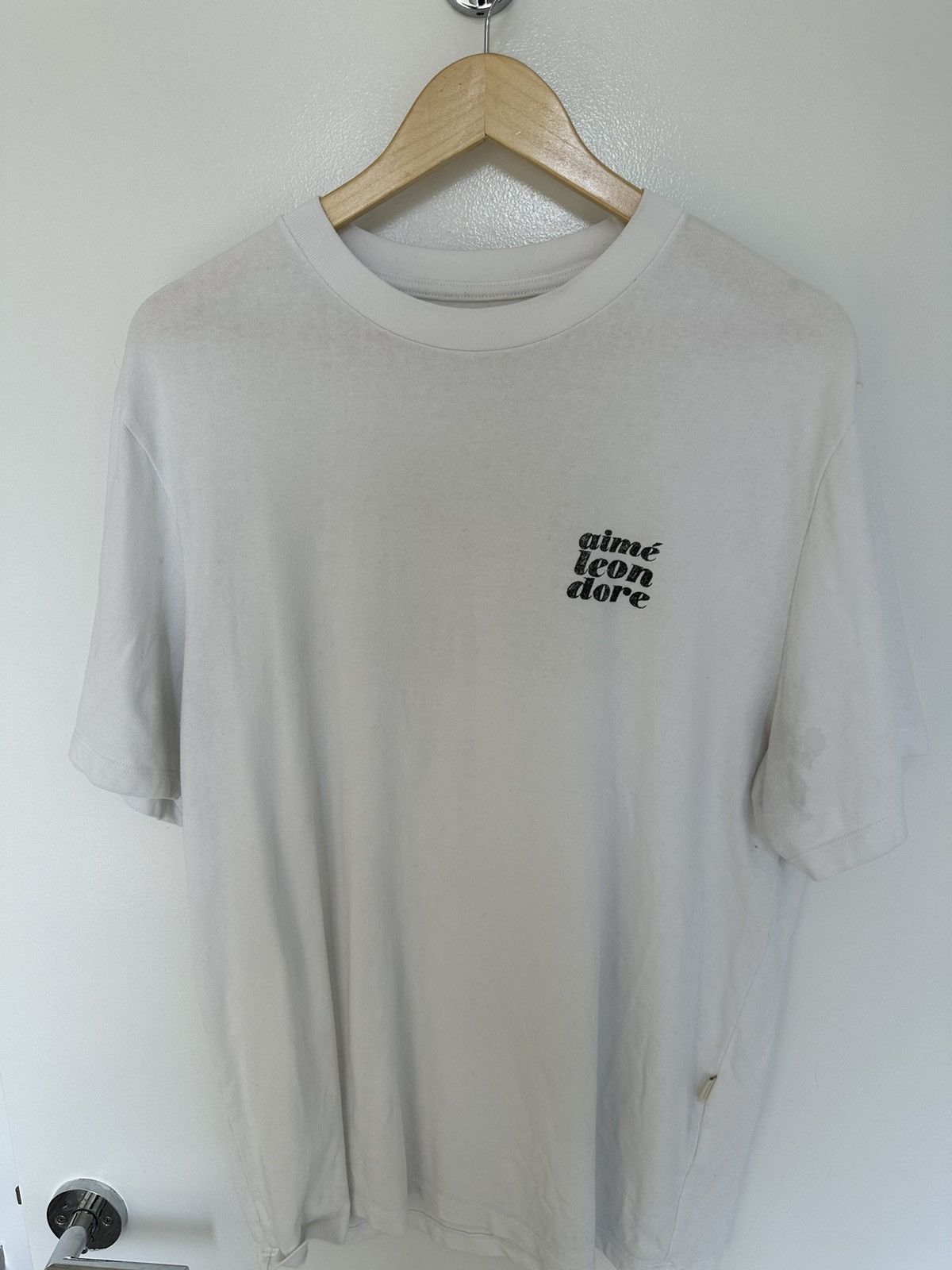 Aime Leon Dore Aime Leon Dore White Tennis T-shirt | Grailed