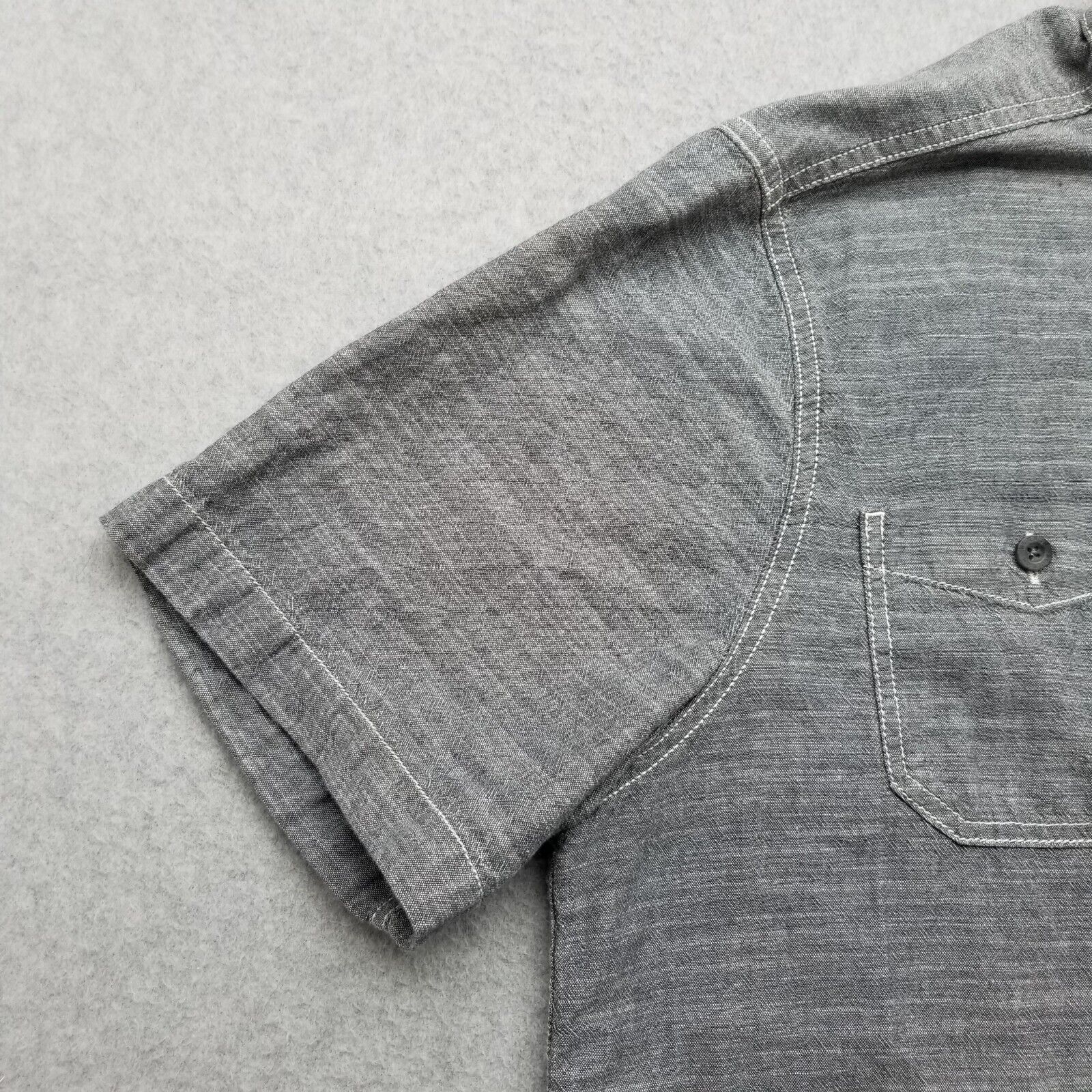 Other Woolrich Shirt Mens L Button Up Short Sleeve Casual Pockets Size US L / EU 52-54 / 3 - 2 Thumbnail