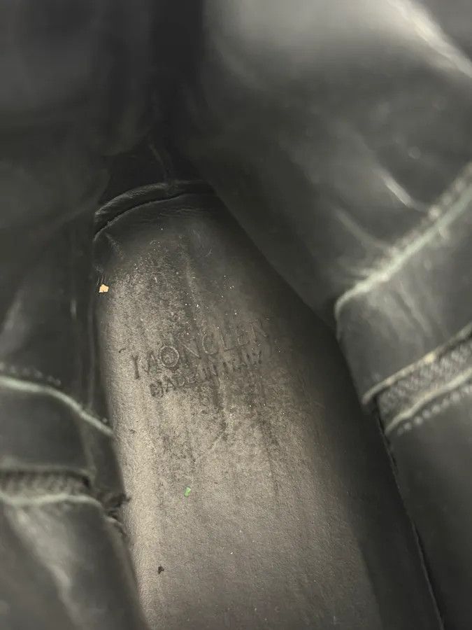 Moncler Moncler Signature Winter Black Pony Hair Leather Boots Size US 9 / EU 42 - 10 Thumbnail