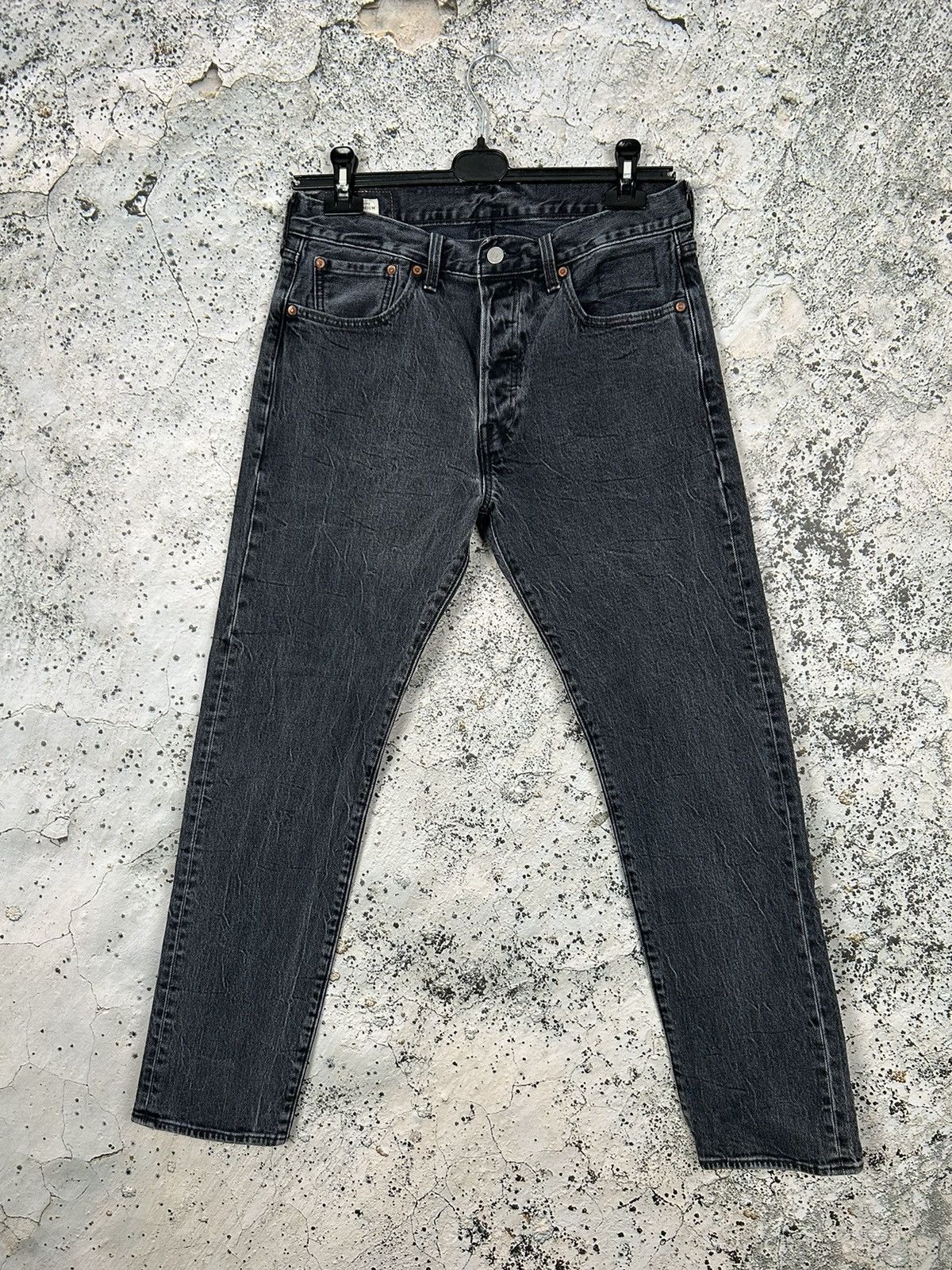 Levi's Levis 501 Justin Timberlake Fresh Leaves Denim Jeans Rare Size US 33 - 2 Thumbnail