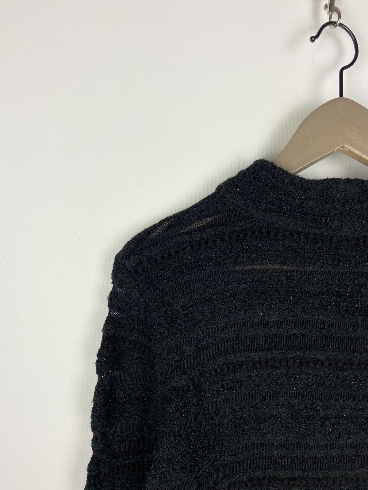 Carlo Colucci × Designer Vintage Carlo Colucci Womens Abstractical Wool Sweater Sz 38 Size XS / US 0-2 / IT 36-38 - 13 Thumbnail