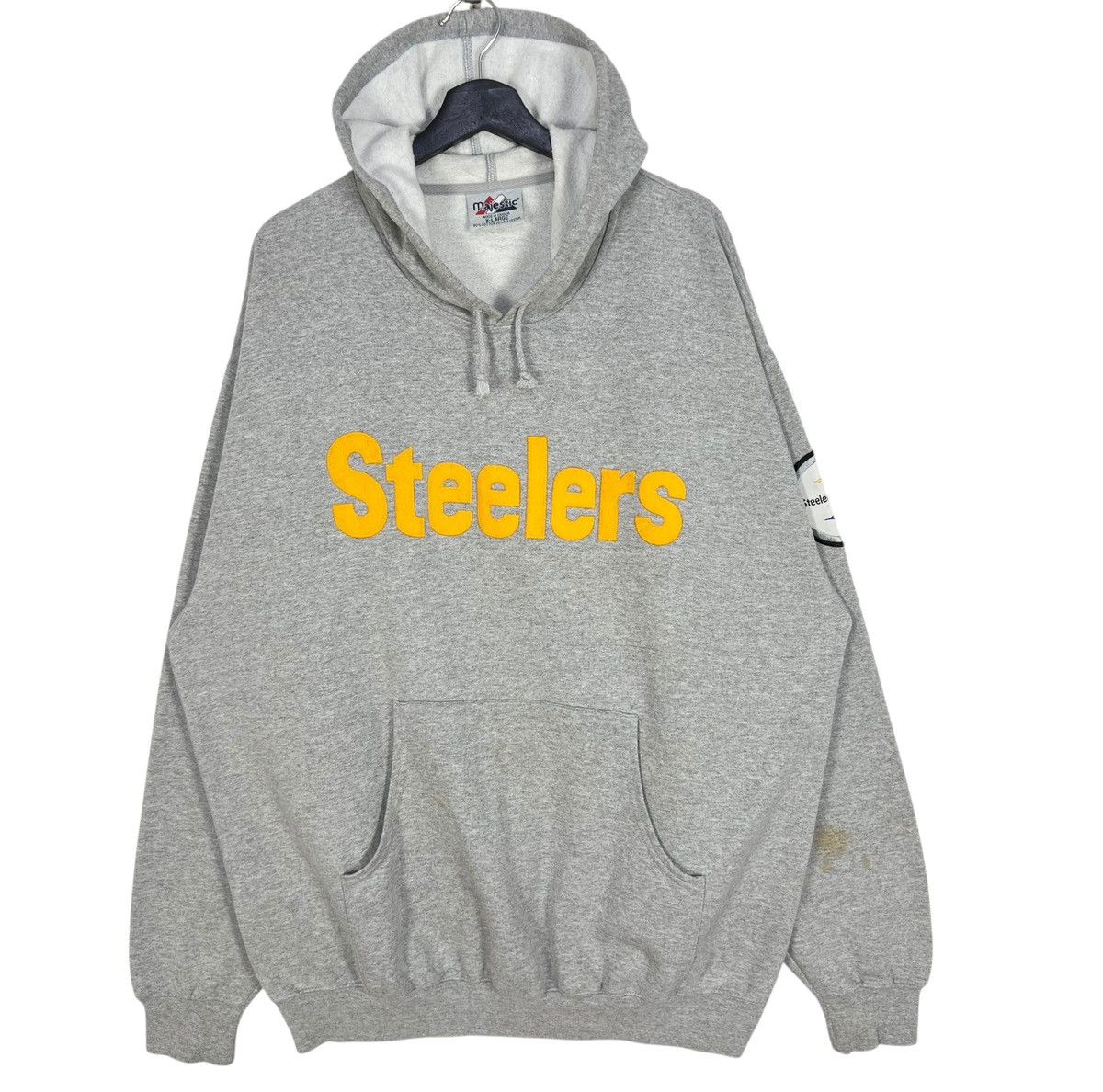 NFL Vintage NFL Pittsburgh Steelers Pullover Hoodie Size US XL / EU 56 / 4 - 1 Thumbnail
