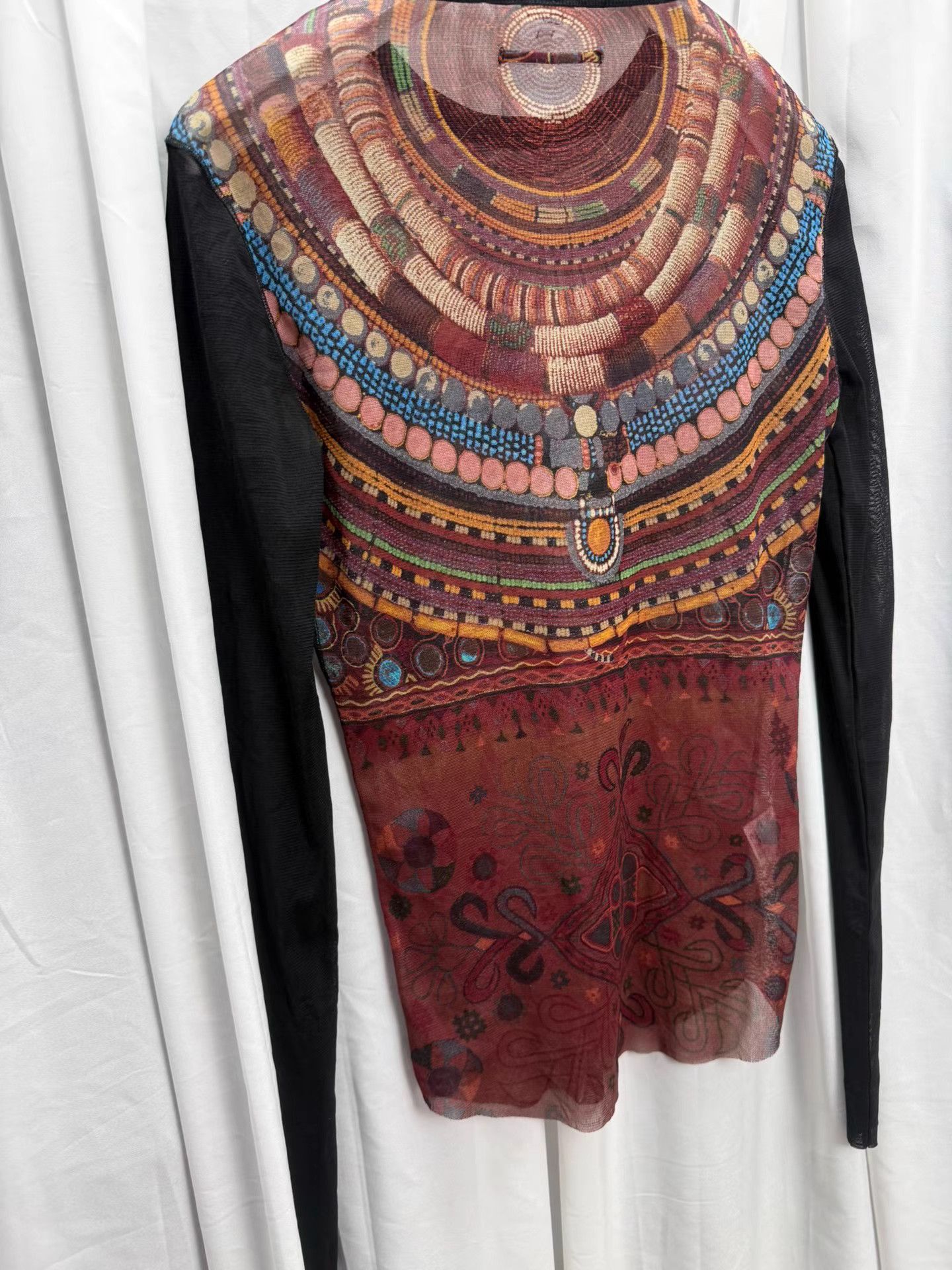 Jean Paul Gaultier Jean Paul Gaultier Mesh Beaded Long Sleeve K20 Size US M / EU 48-50 / 2 - 7 Thumbnail