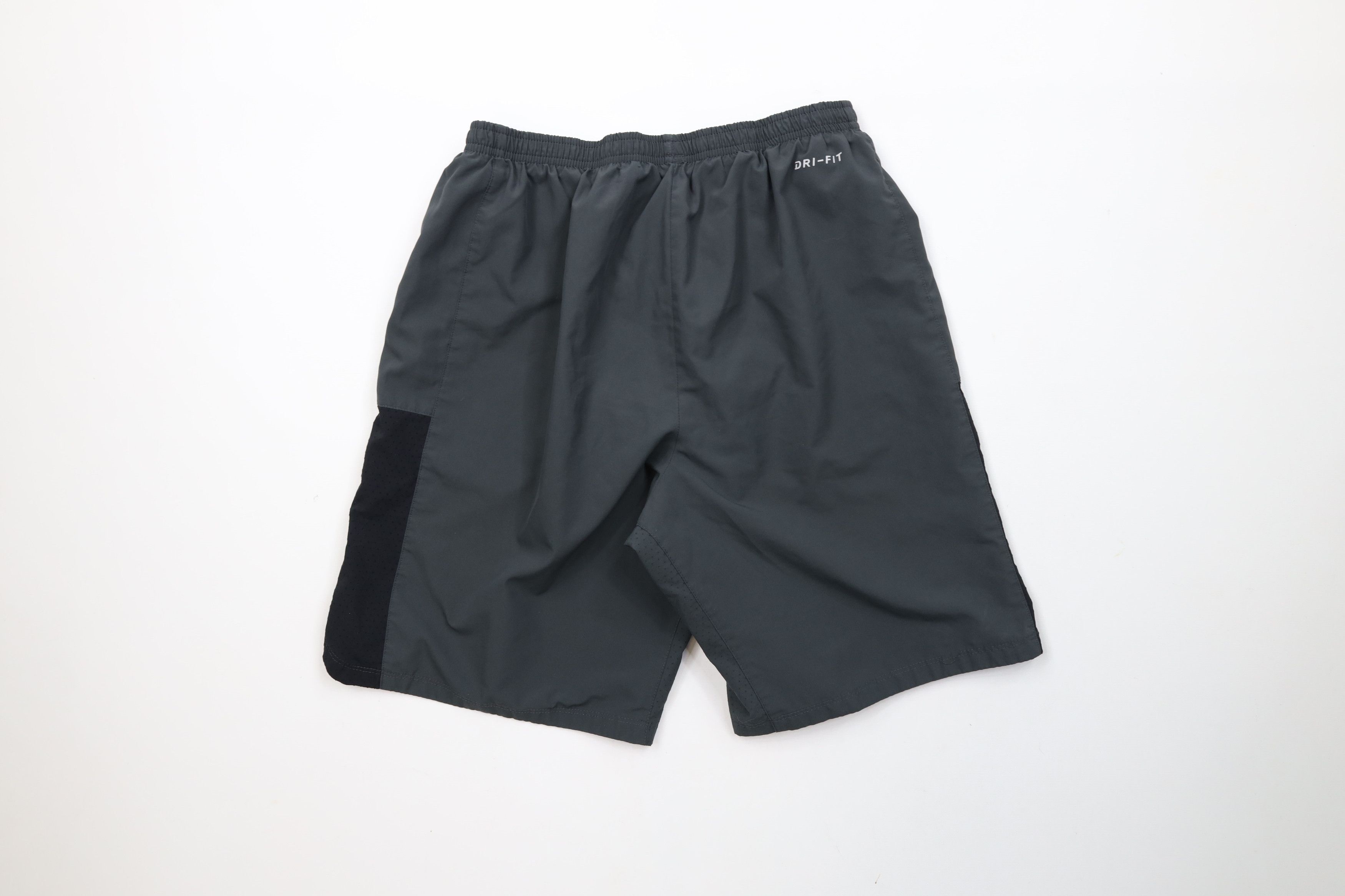 Nike × Vintage Vintage Nike Big Swoosh Lined Running Jogging Gym Shorts Size US 32 / EU 48 - 8 Thumbnail