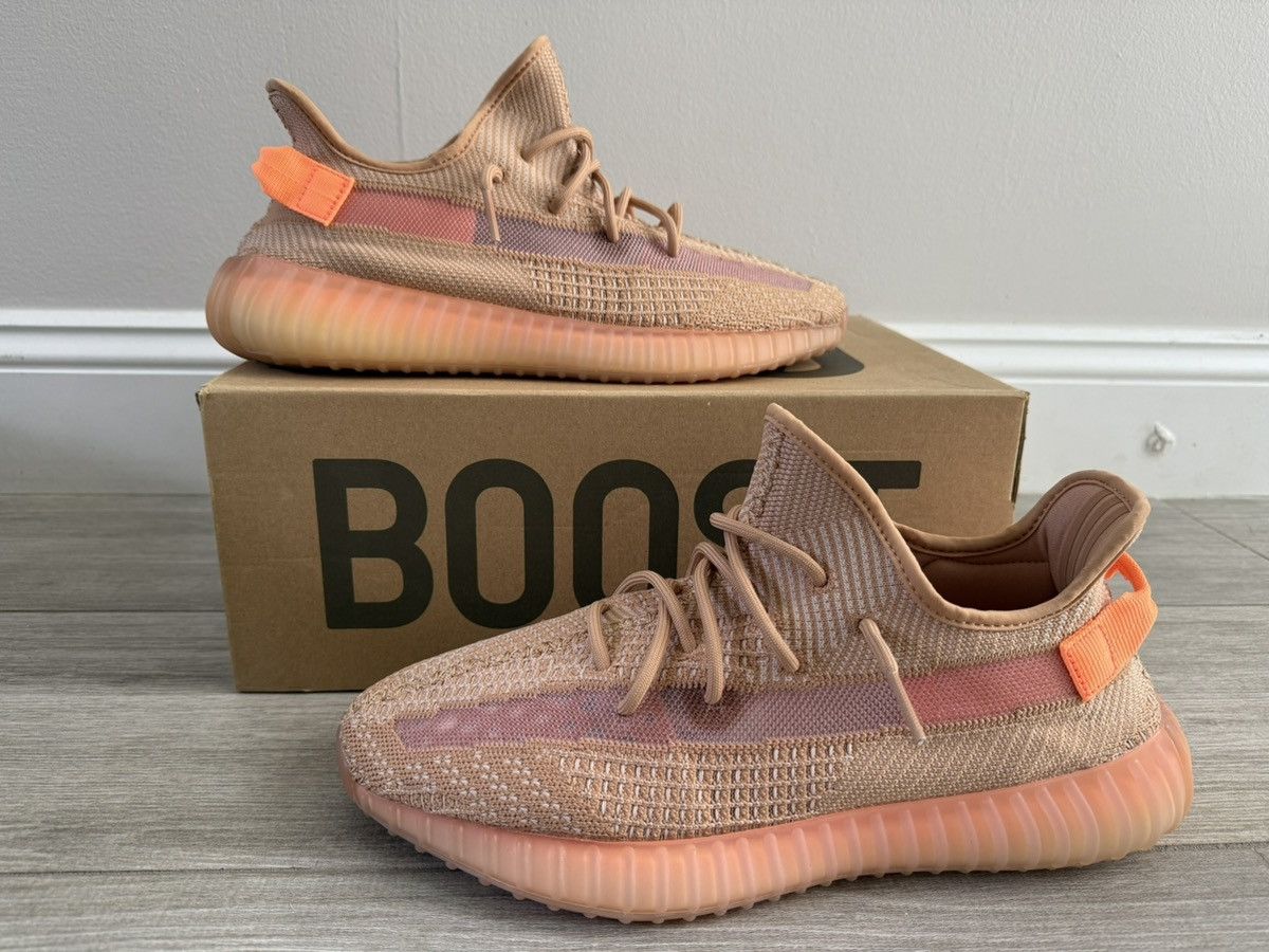 Adidas 2019 Men's ADIDAS Yeezy Boost 350 V2 EG7490 Clay Sz 12 Used Size US 12 / EU 45 - 1 Thumbnail