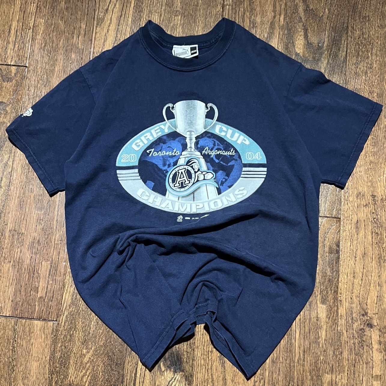 Puma × Vintage vintage toronto argos tee Size US M / EU 48-50 / 2 - 1 Thumbnail
