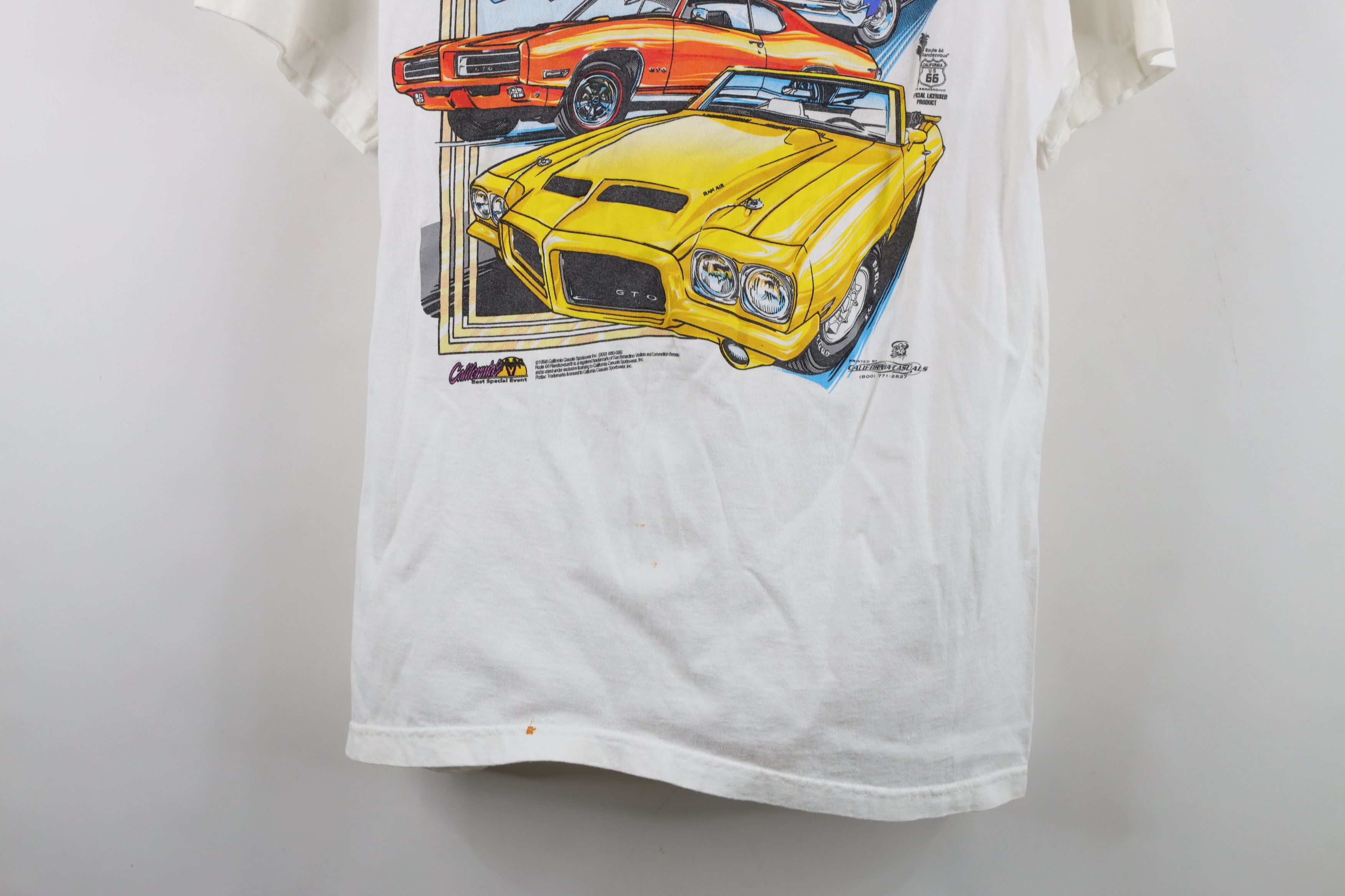 Vintage Vintage 90s Route 66 Rendezvous Muscle Car Racing T-Shirt Size US M / EU 48-50 / 2 - 15 Thumbnail