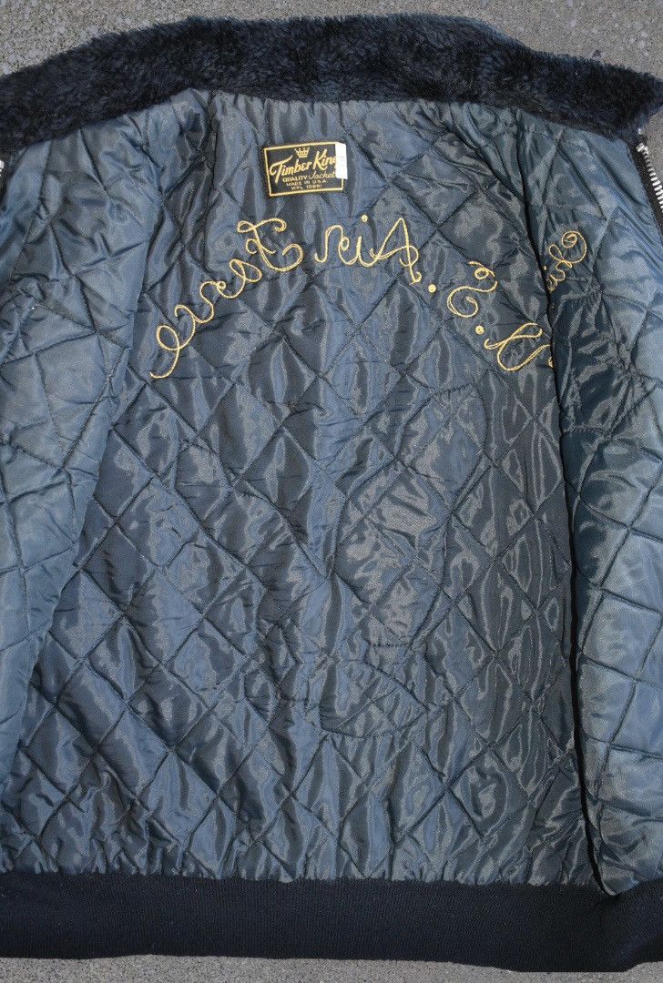 Vintage Vintage Air Force ‘Chief’ Chain-stitched Flight Jacket (L) Size US L / EU 52-54 / 3 - 7 Thumbnail