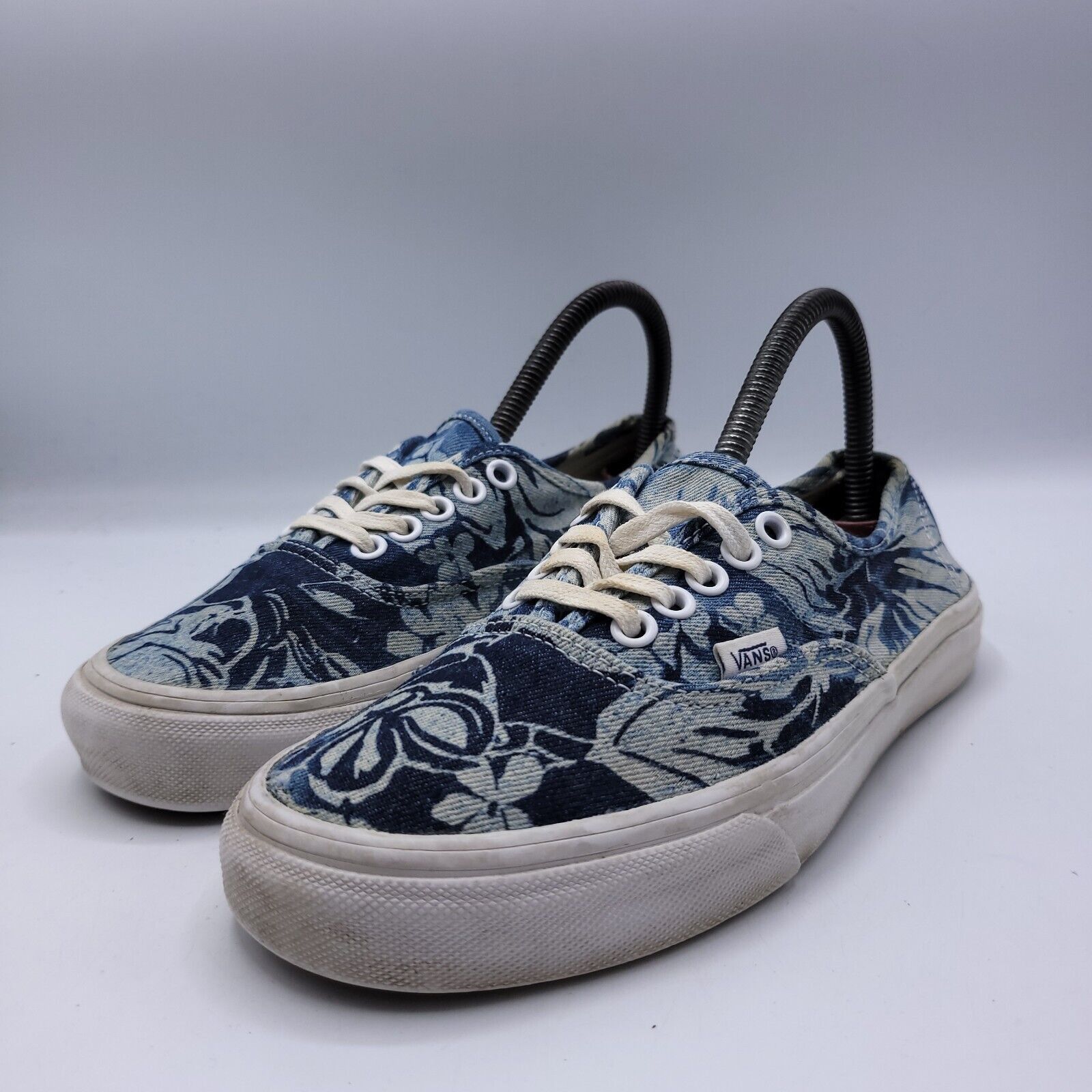 Vans Vans Off the Wall Shoe Womens Size 8 721454 Blue White Size US 5.5 / IT 35.5 - 1 Thumbnail