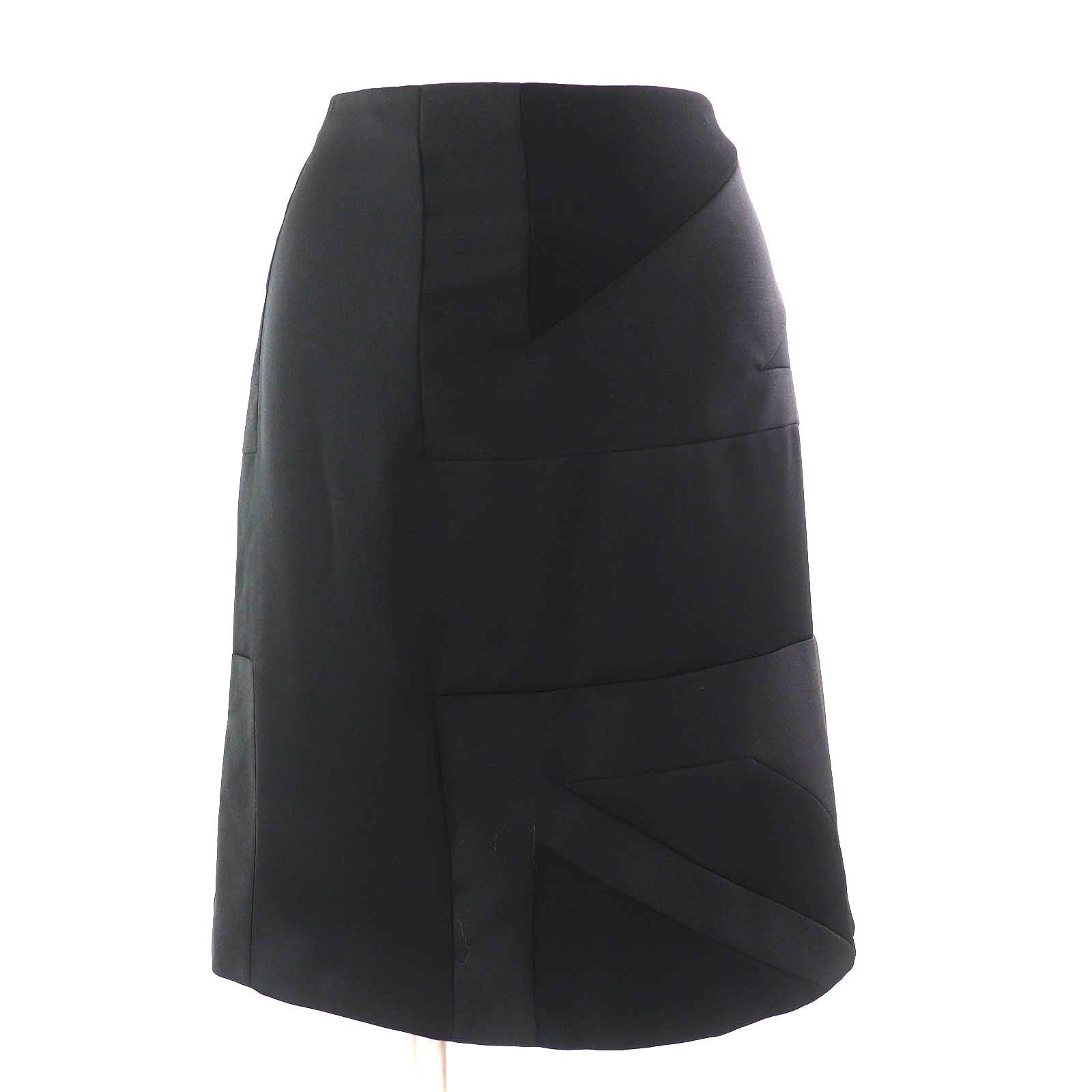 Burberry Burberry Burberry Union Jack Asymmetrical Polyester Skirt Plastic / Synthetic Skirts DUTY FREE for USA Size ONE SIZE - 1 Thumbnail
