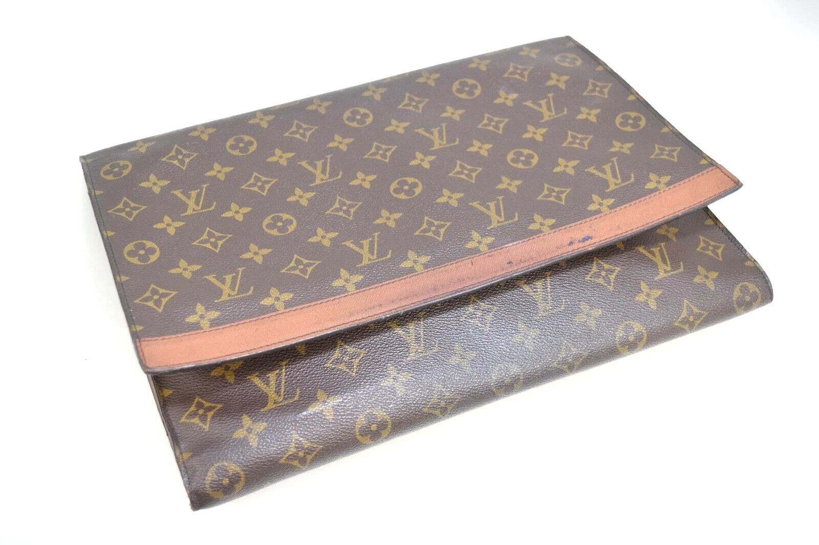 Louis Vuitton Auth Louis Vuitton Porto Envelope Clutch Bag Monogram M51801 Size ONE SIZE - 3 Thumbnail