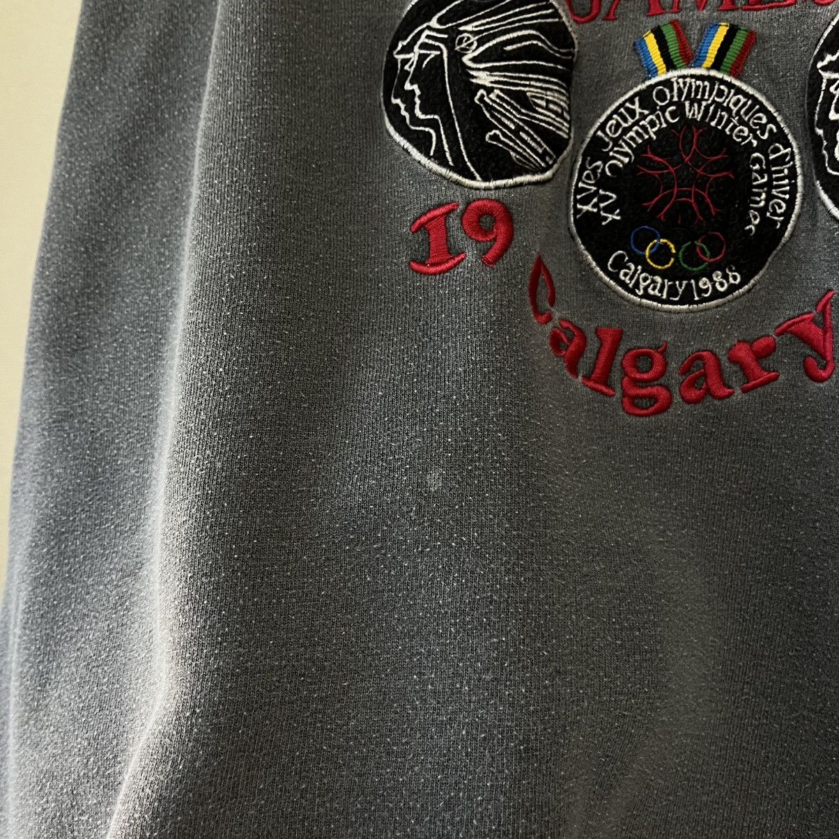 Adidas Adidas 1988 Calgary XV Olympic Winter Games Sweatshirt Rare Size US L / EU 52-54 / 3 - 6 Thumbnail