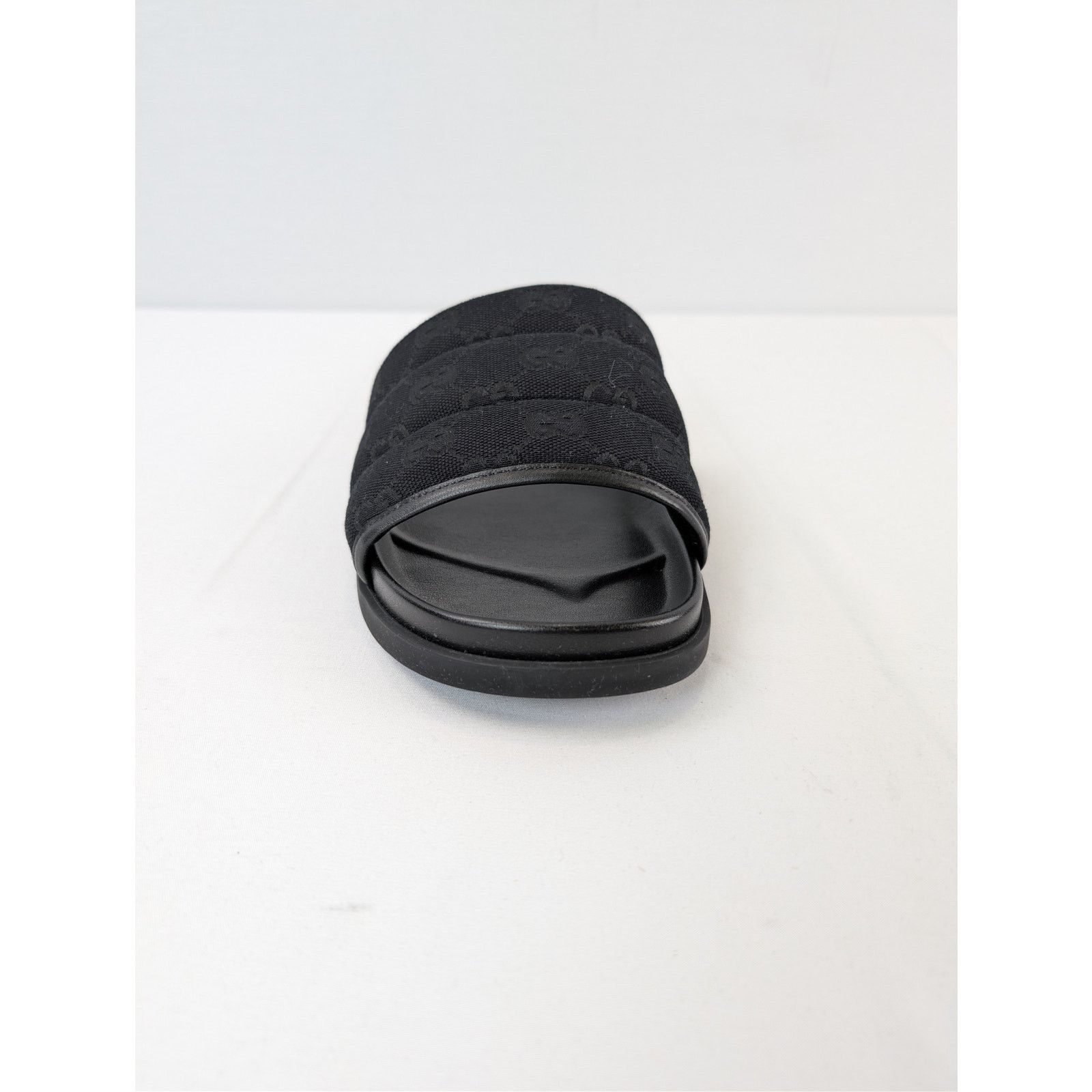 Gucci o1rshd1 Q:2 / Men's Padded mules with GG pattern Slippers Size US 10.5 / EU 43-44 - 14 Thumbnail