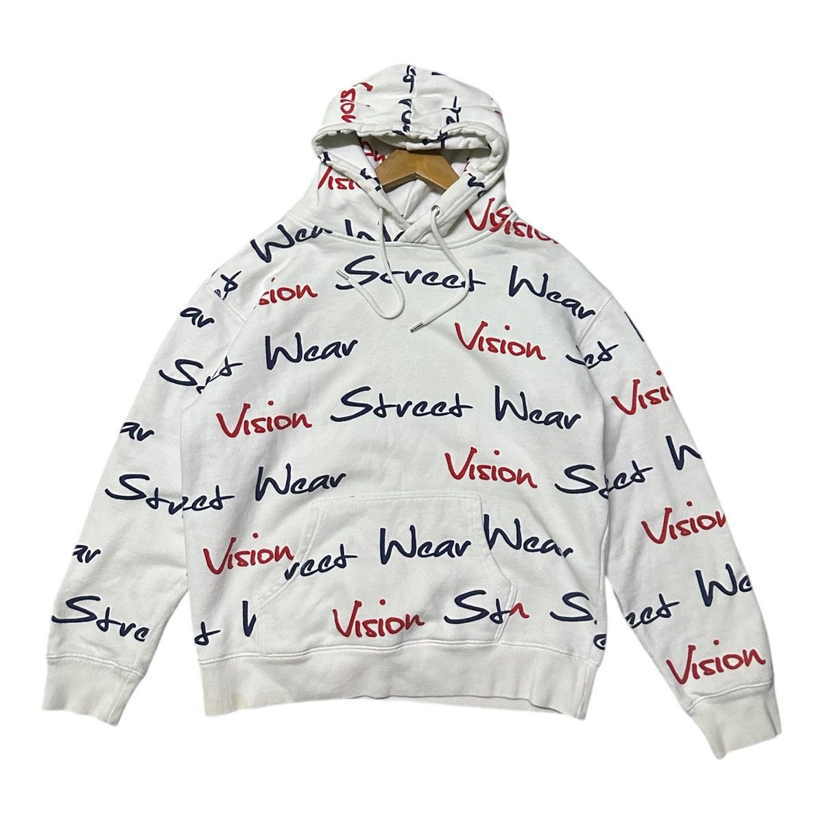 Vision Streetwear Vision streetwear fullprinted pullover hooded Size US M / EU 48-50 / 2 - 4 Thumbnail