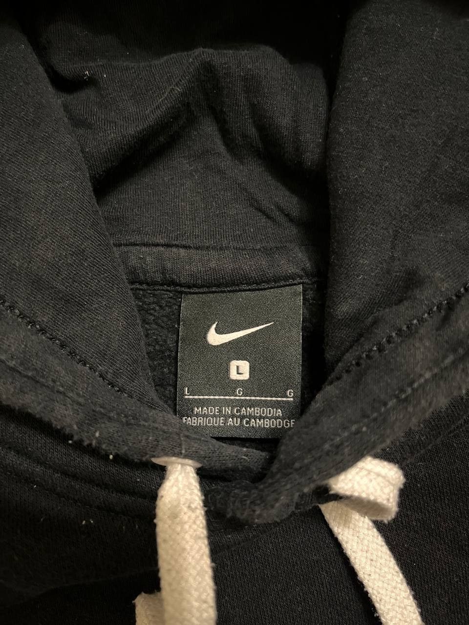 Nike × Vintage Vintage Nike Hoodie Small Logo Y2K 90s USA Style USA Size US L / EU 52-54 / 3 - 2 Thumbnail